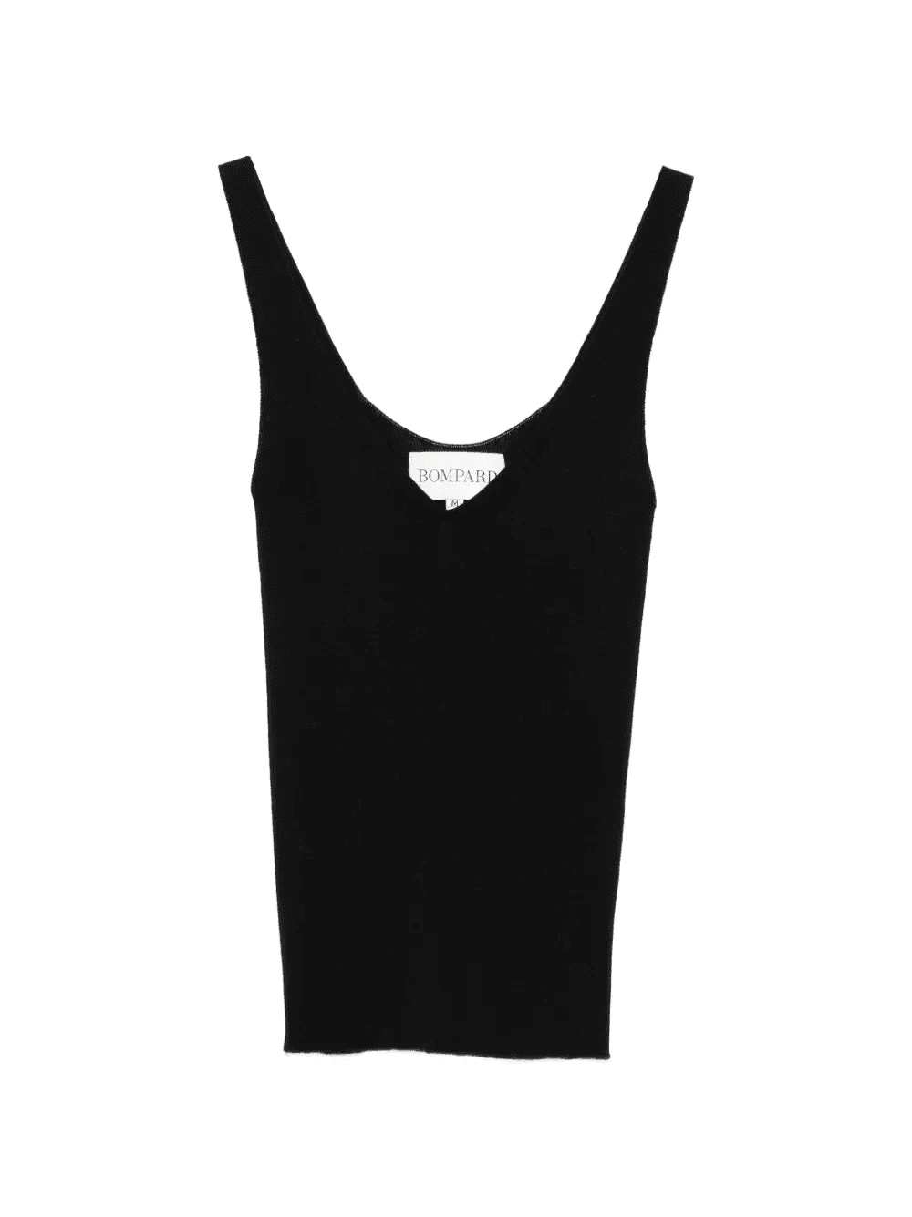 ribbed V-neck vest - Image 1