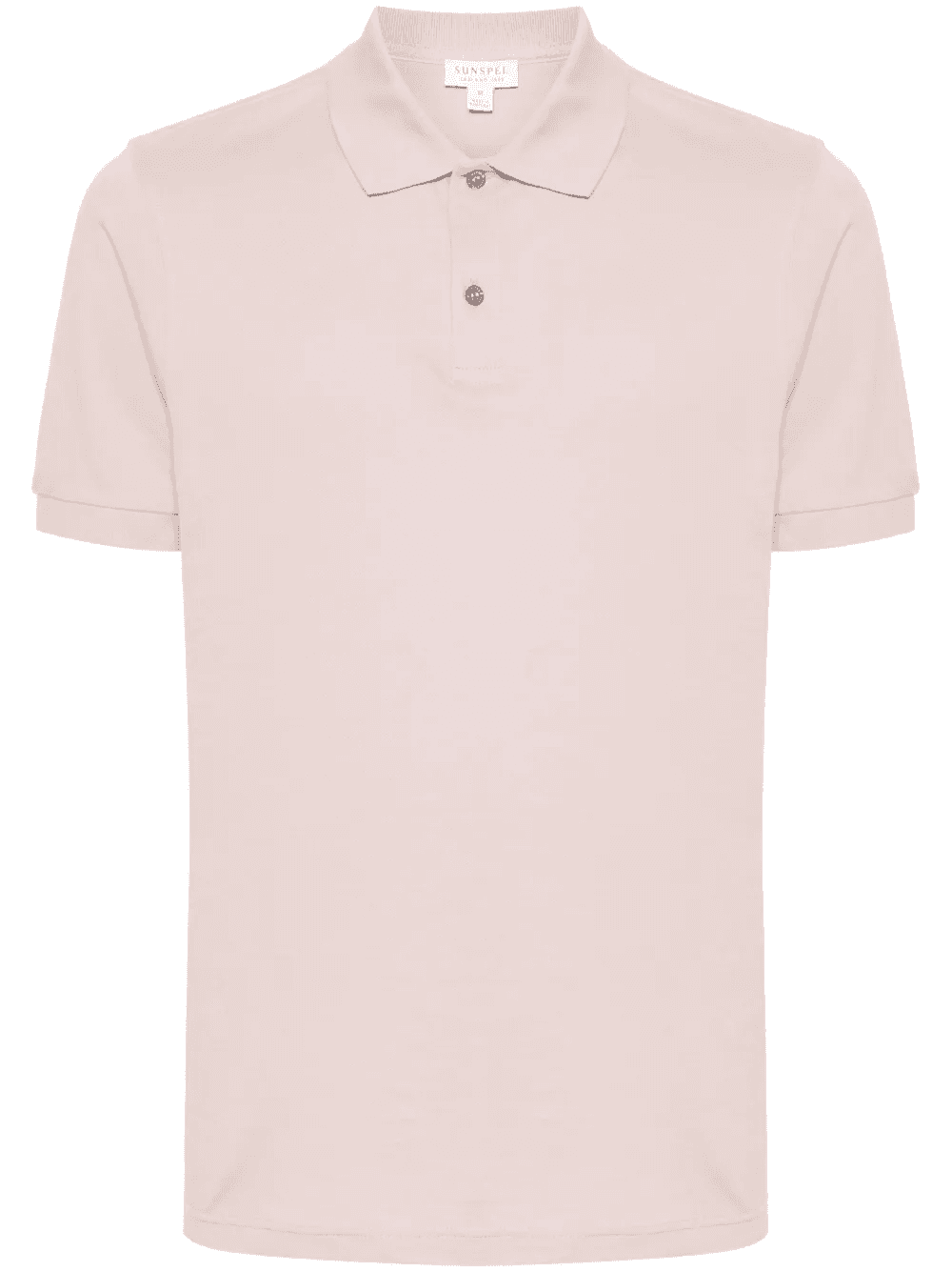 short-sleeve cotton polo shirt - Image 1