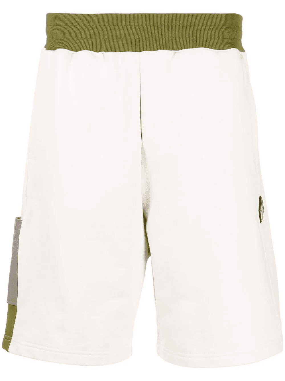 two-tone panel shorts - Image 1