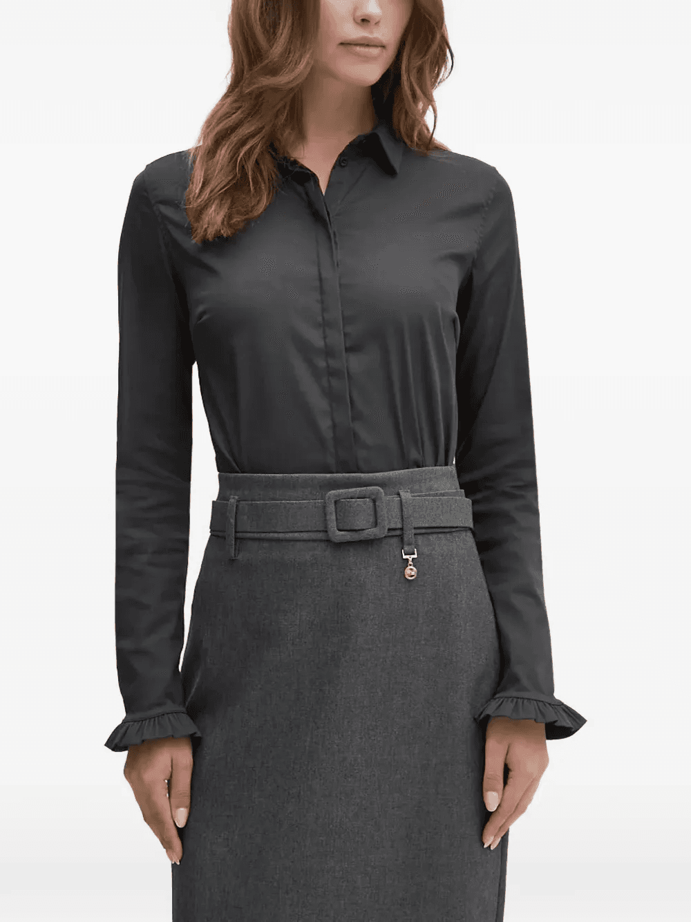 MMMattie ruffled-cuff shirt - Image 1