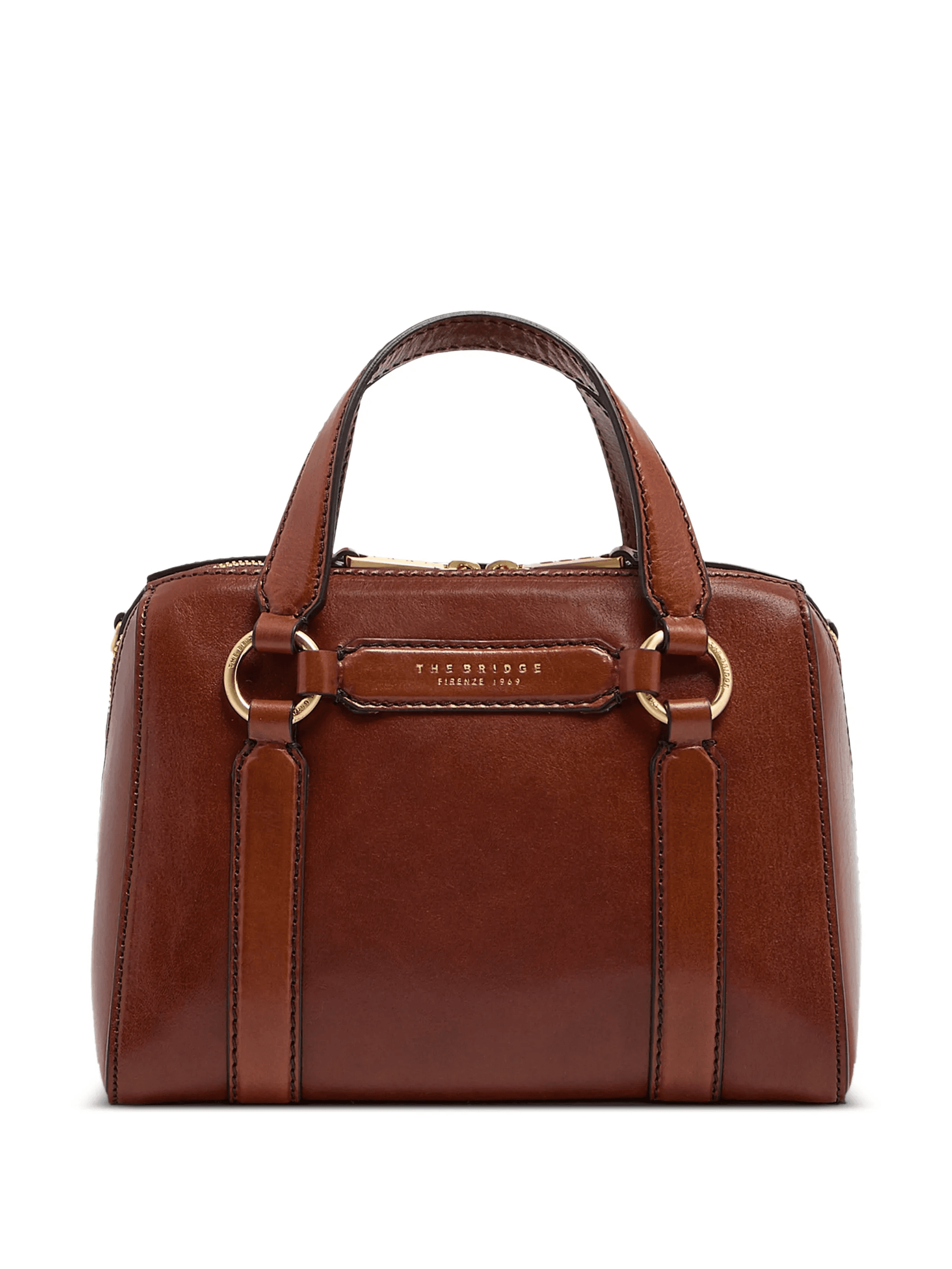 Laura leather zip mini bag - Image 1