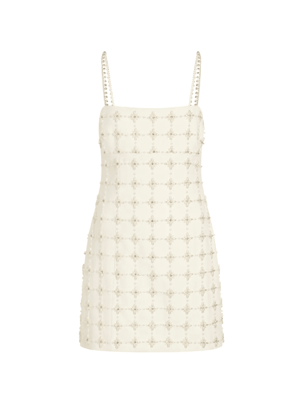 Pearl Crystal Iris Satine mini dress - Image 1