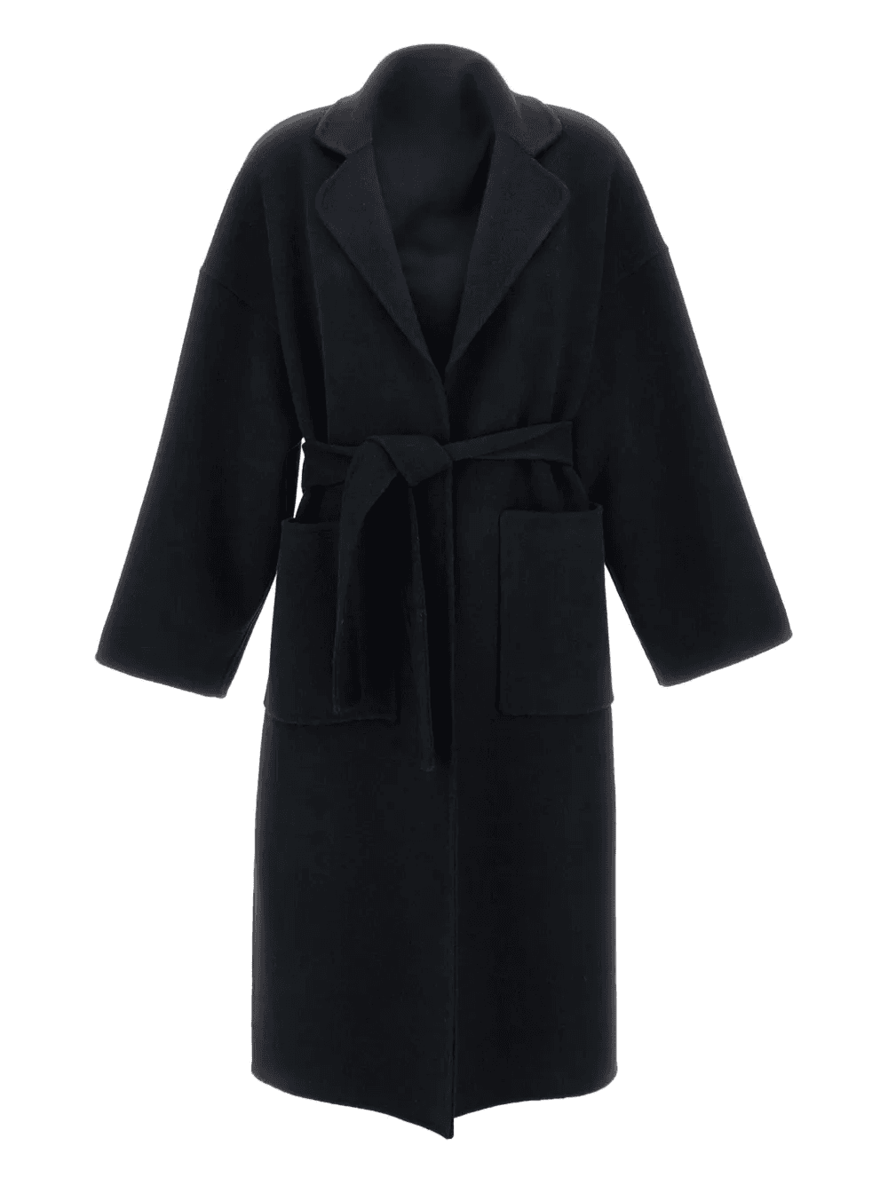 belted pocket coat - Image 1