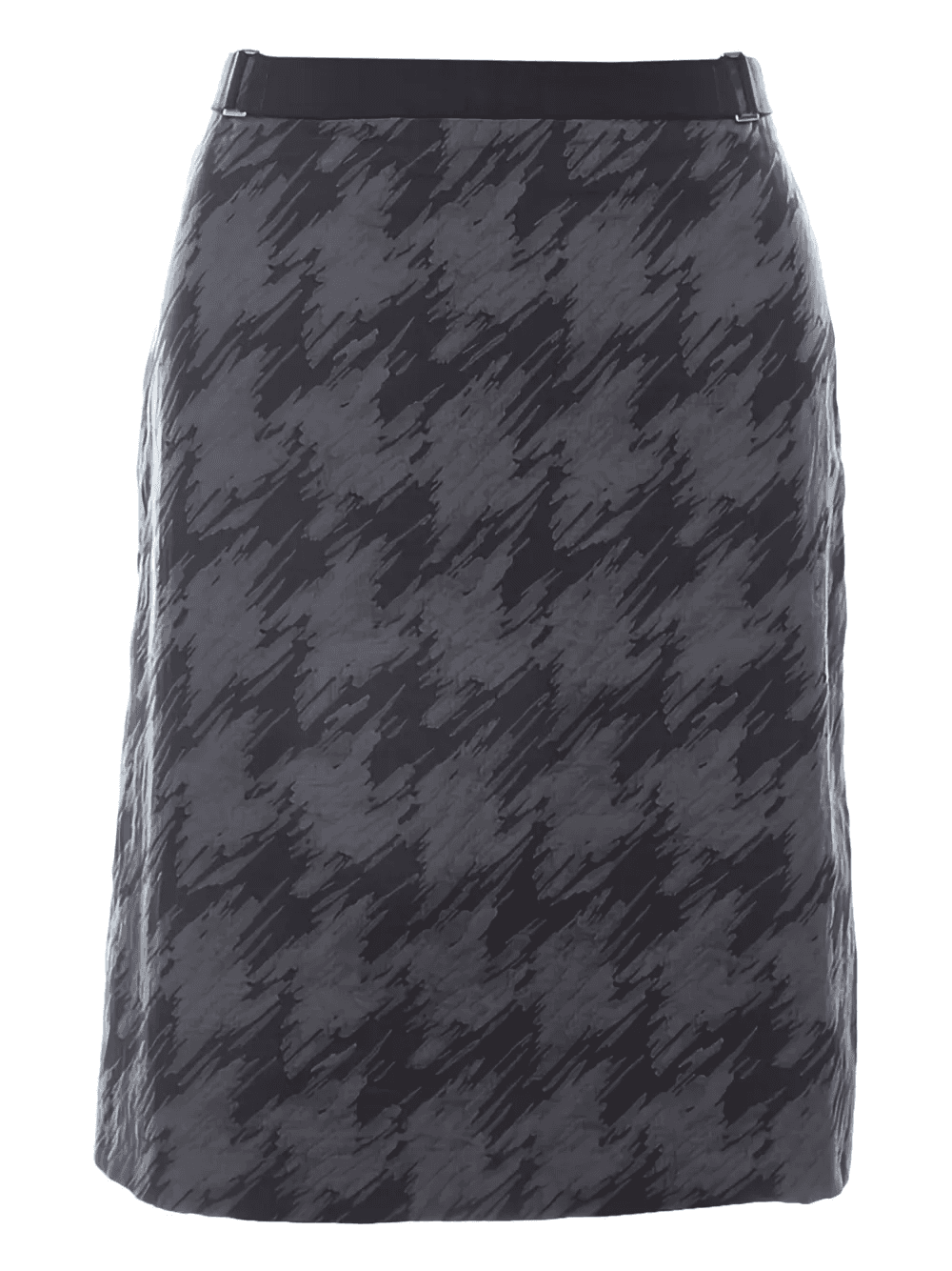 houndstooth-pattern skirt - Image 1