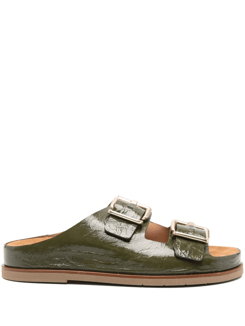 patent-leather sandals - Image 1