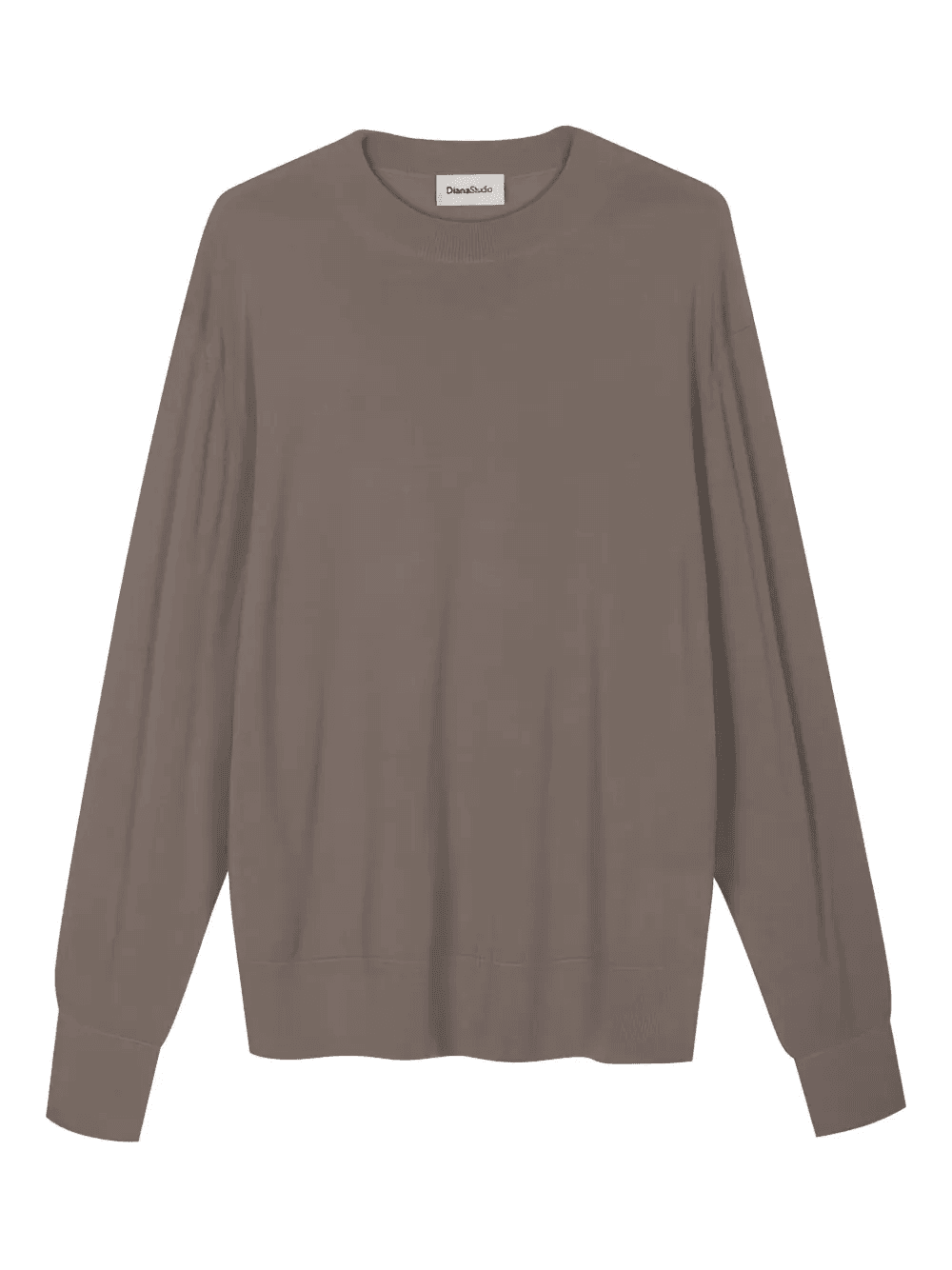 crew-neck long-sleeve sweater - Image 1
