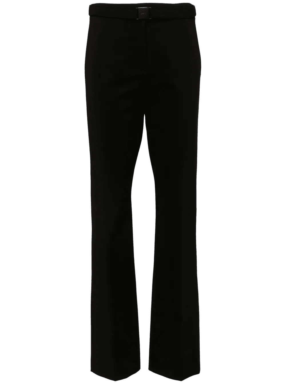decorative buckle detail straight trousers - Image 1