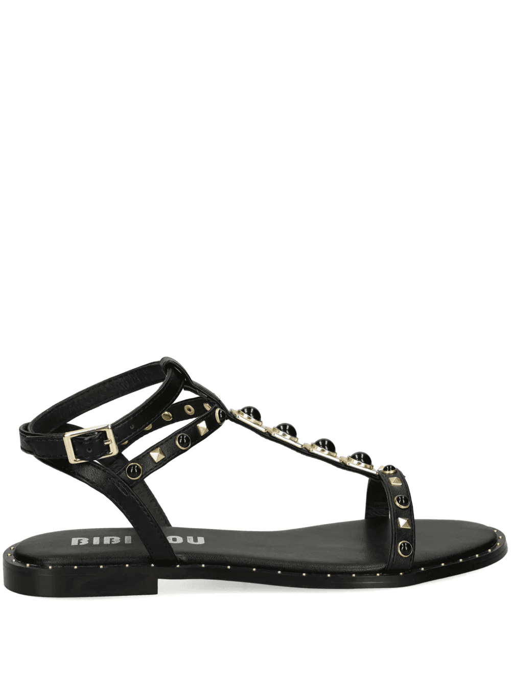 stud-embellished flat sandals - Image 1