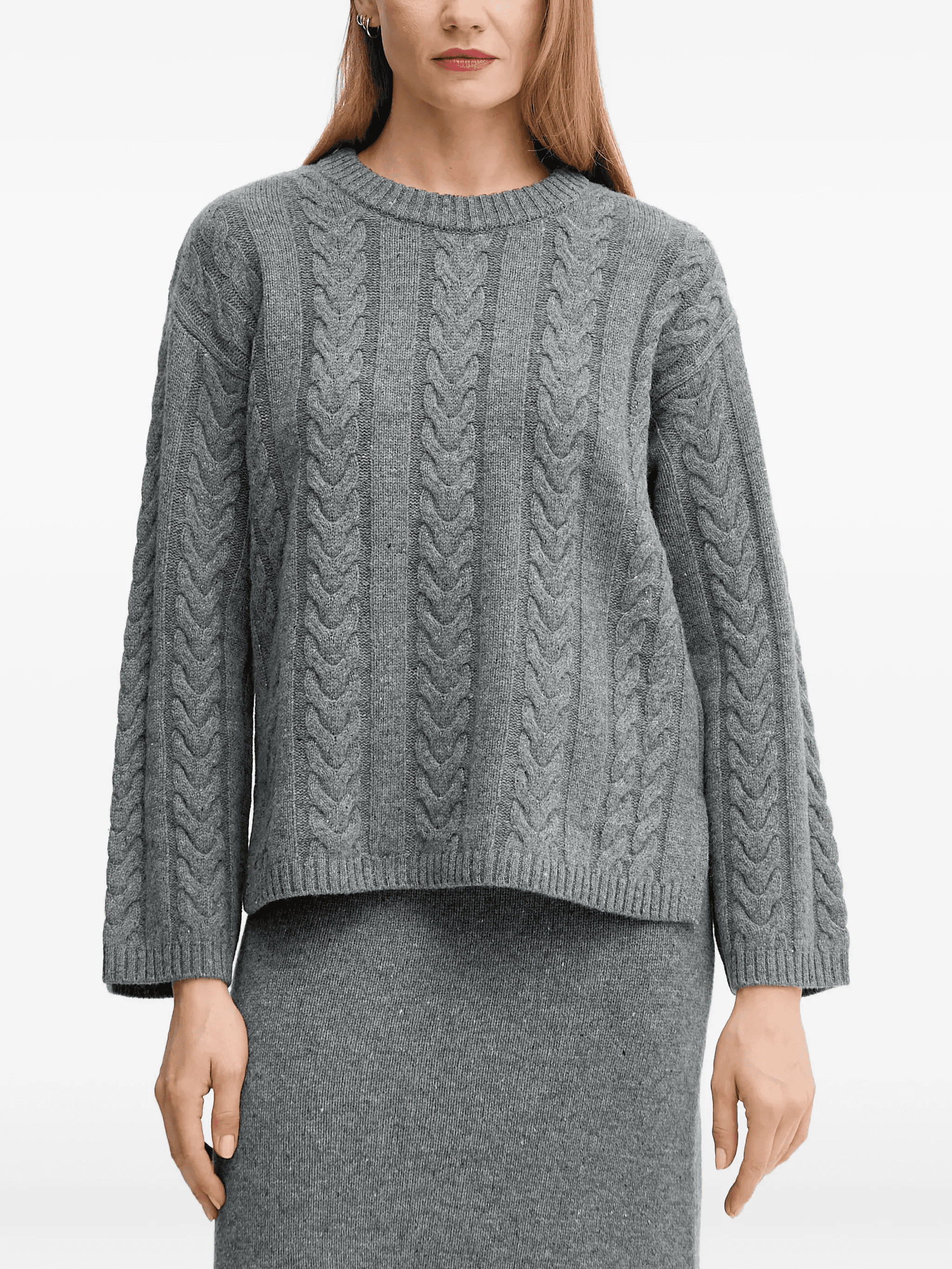 Bryndis cable-knit sweater - Image 1