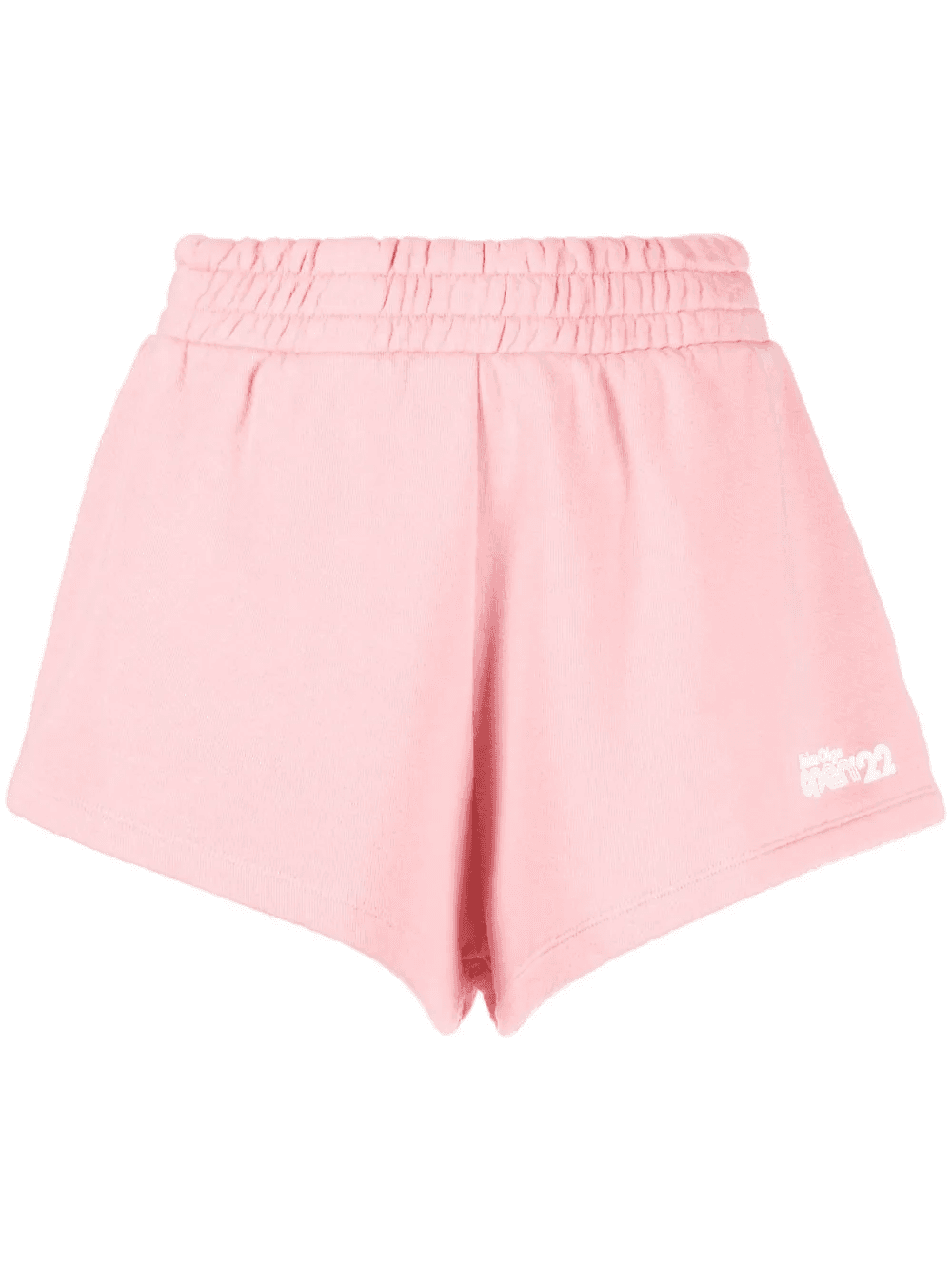 logo-print cotton shorts - Image 1