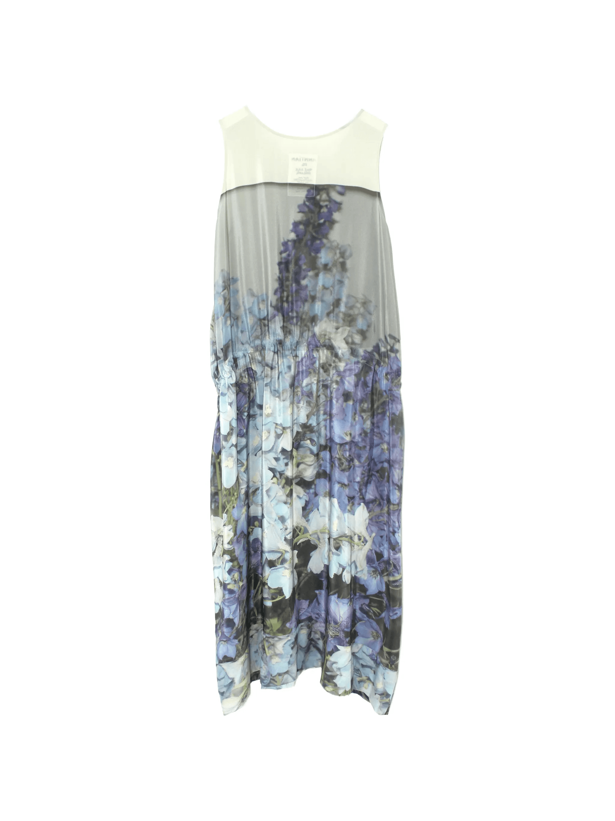 floral-print tie-waist midi dress - Image 1