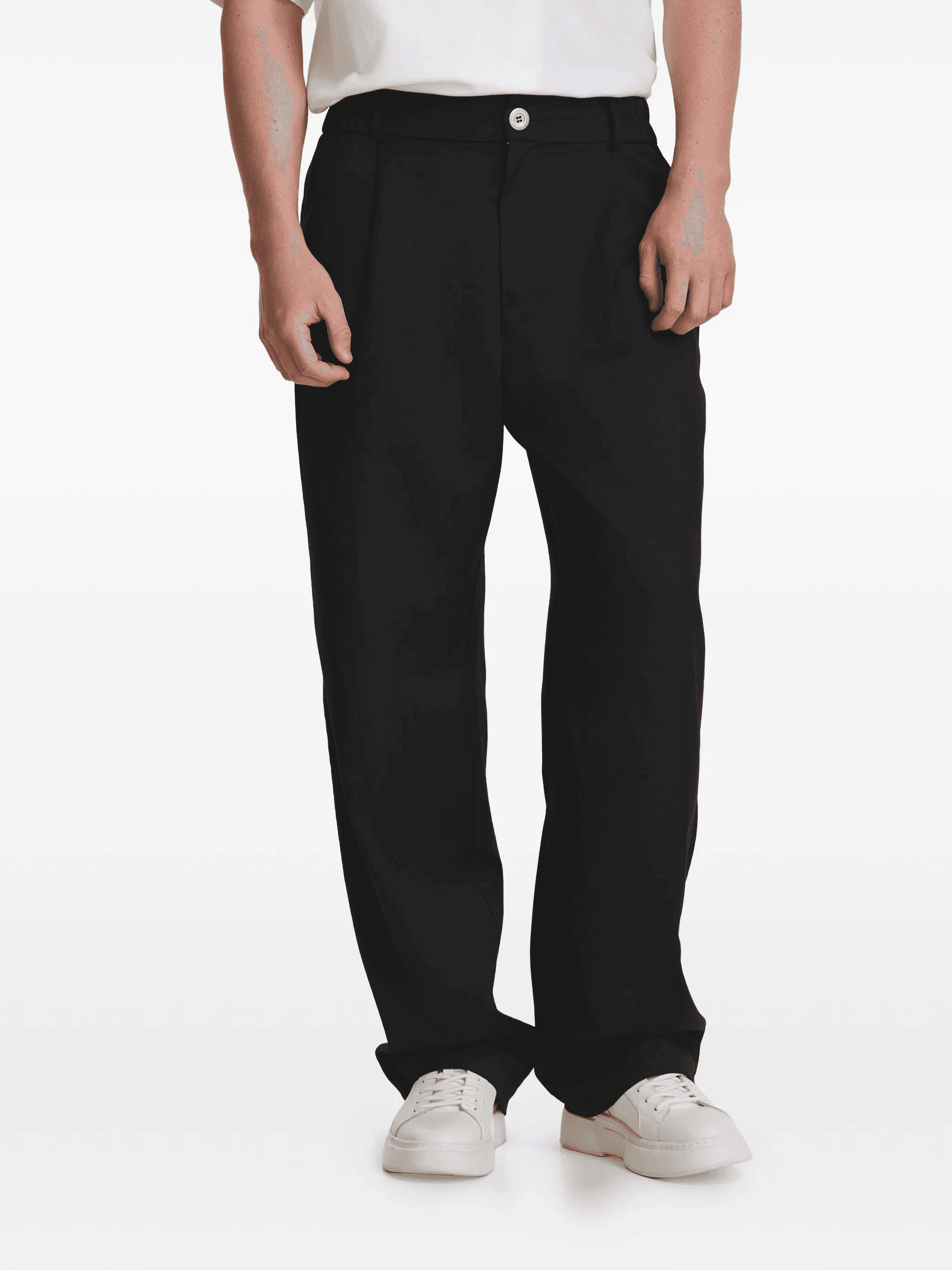 button-fastening trousers - Image 1