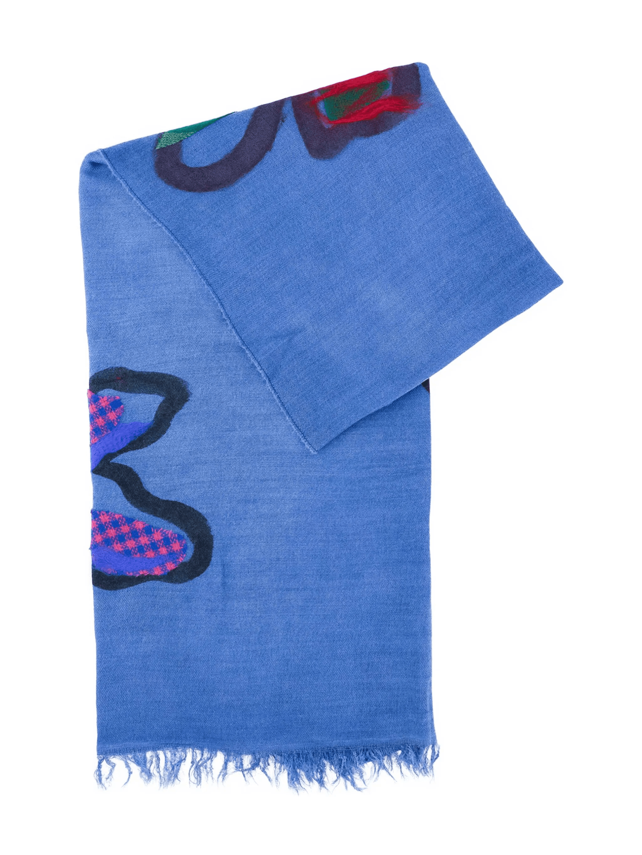 floral-pattern scarf - Image 1