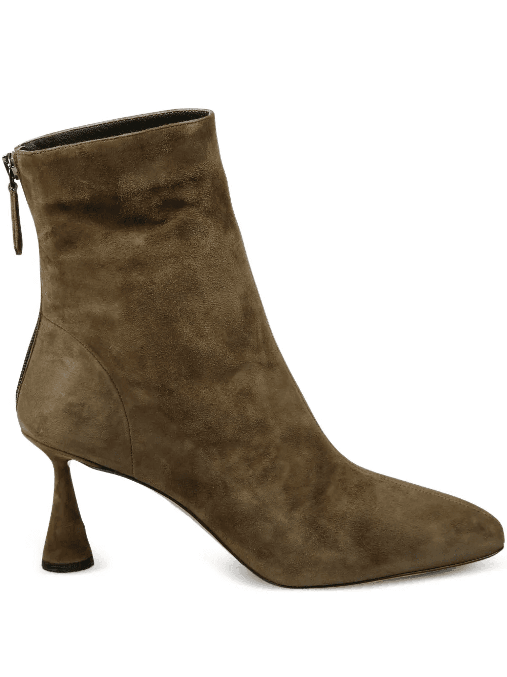 suede zip-fastening boots - Image 1