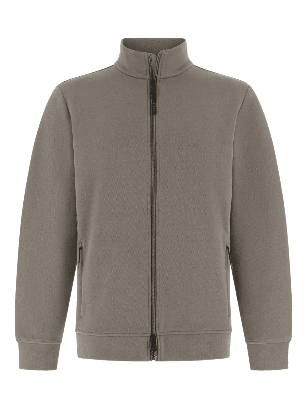 zipped hooded sweater - Image 1