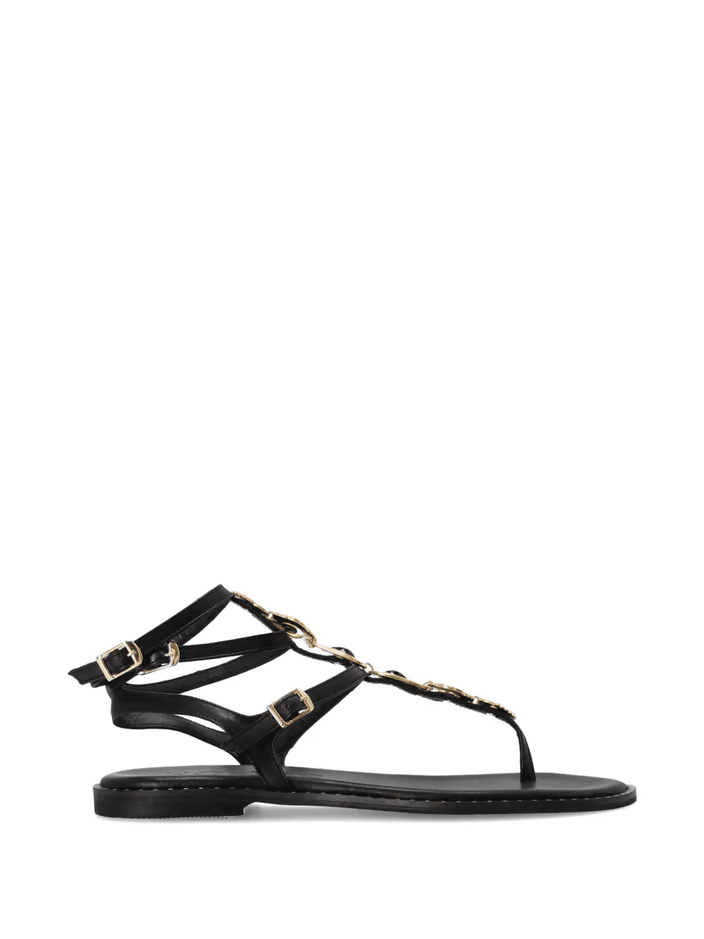 embellishment buckle sandals - Image 1