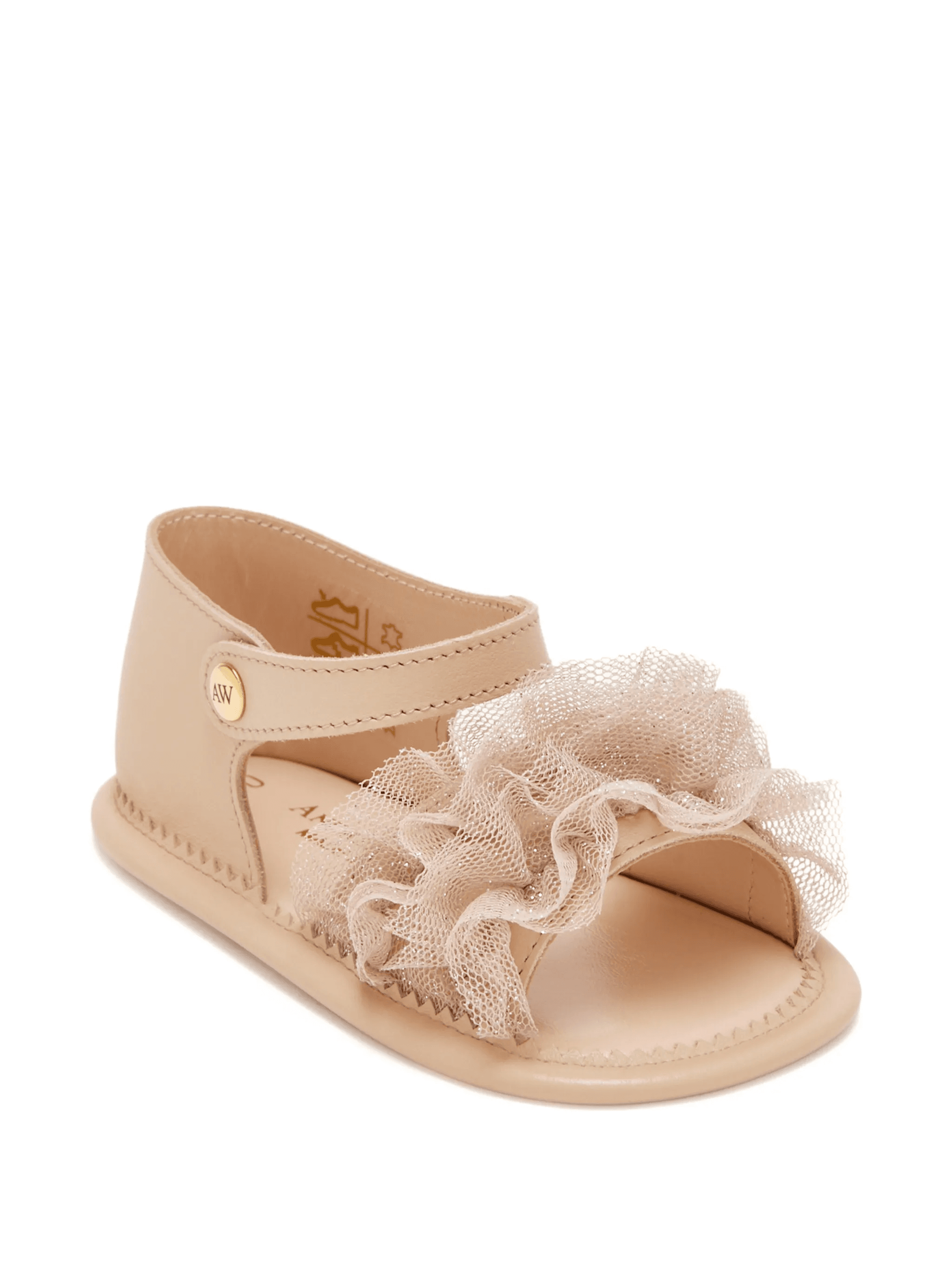 ruffled open-toe sandals - Image 1