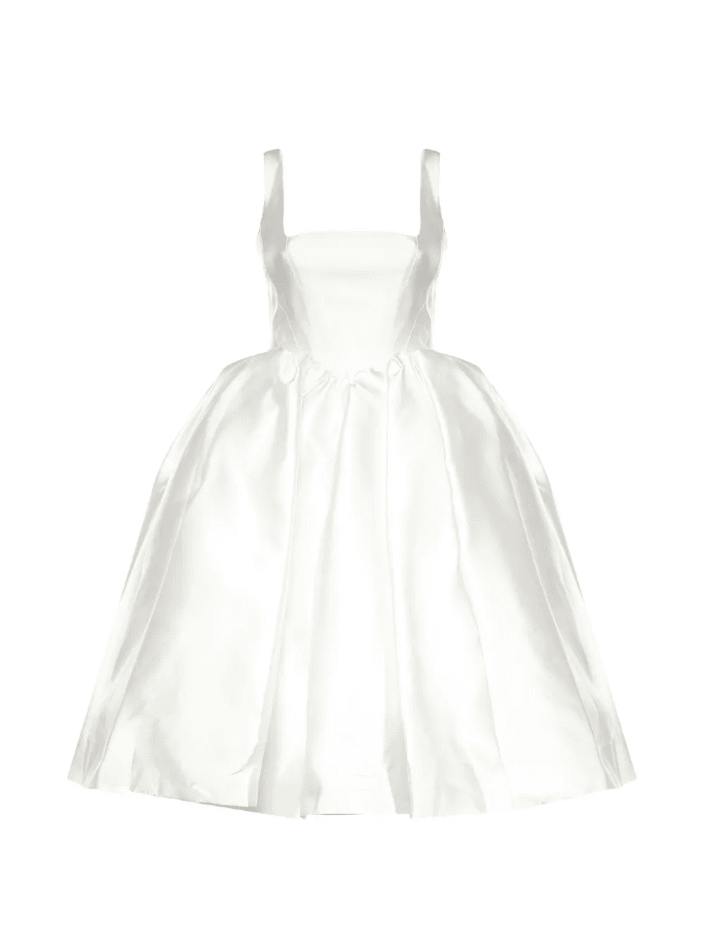 Tal corset-style satin dress - Image 1