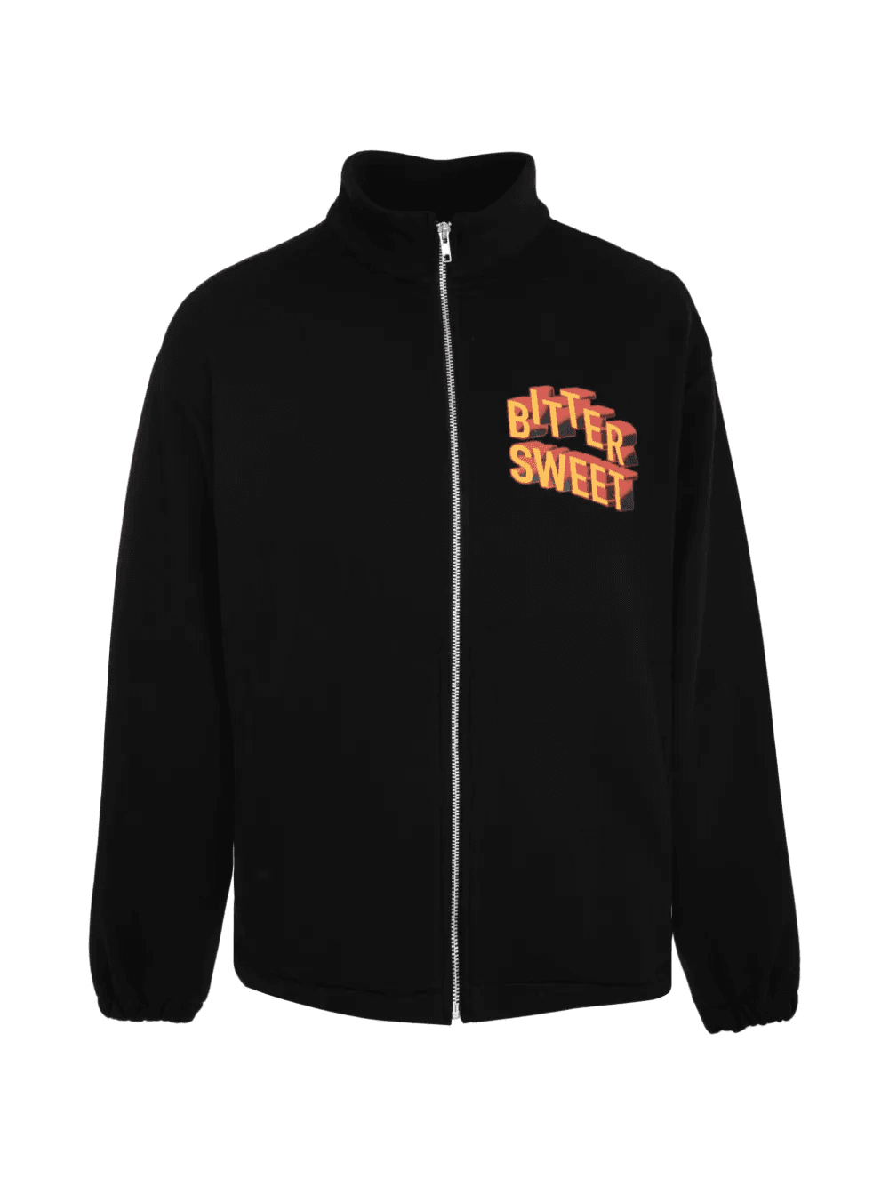 Bittersweet graphic-print zip-up jacket - Image 1