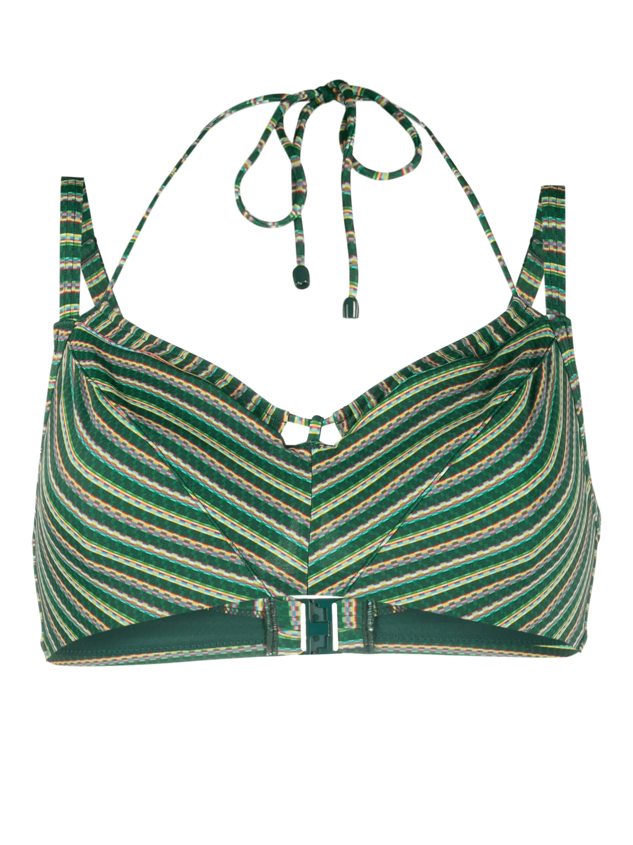 Holi Vintage striped bikini top - Image 1