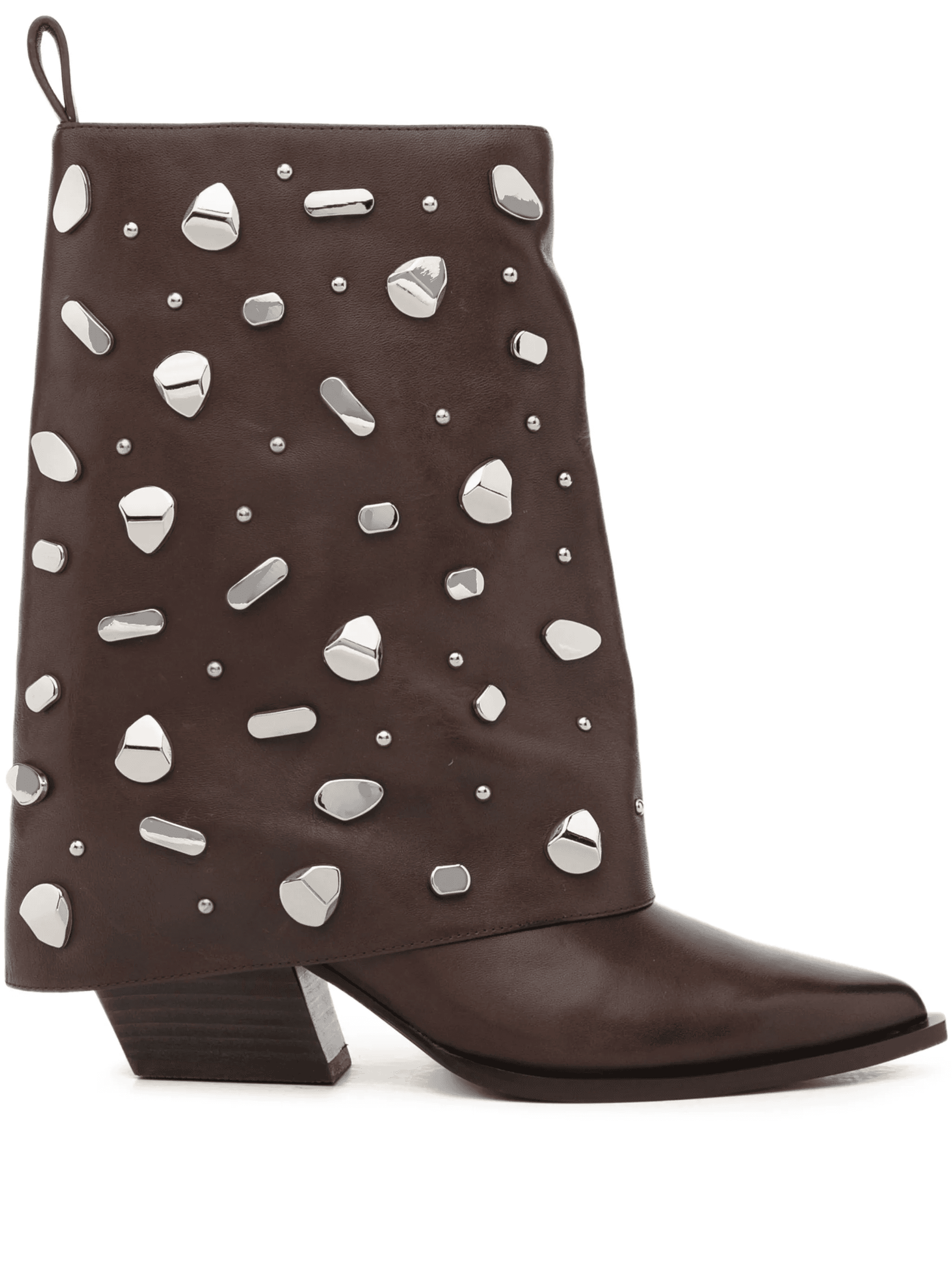 65mm studded ankle boots - Image 1