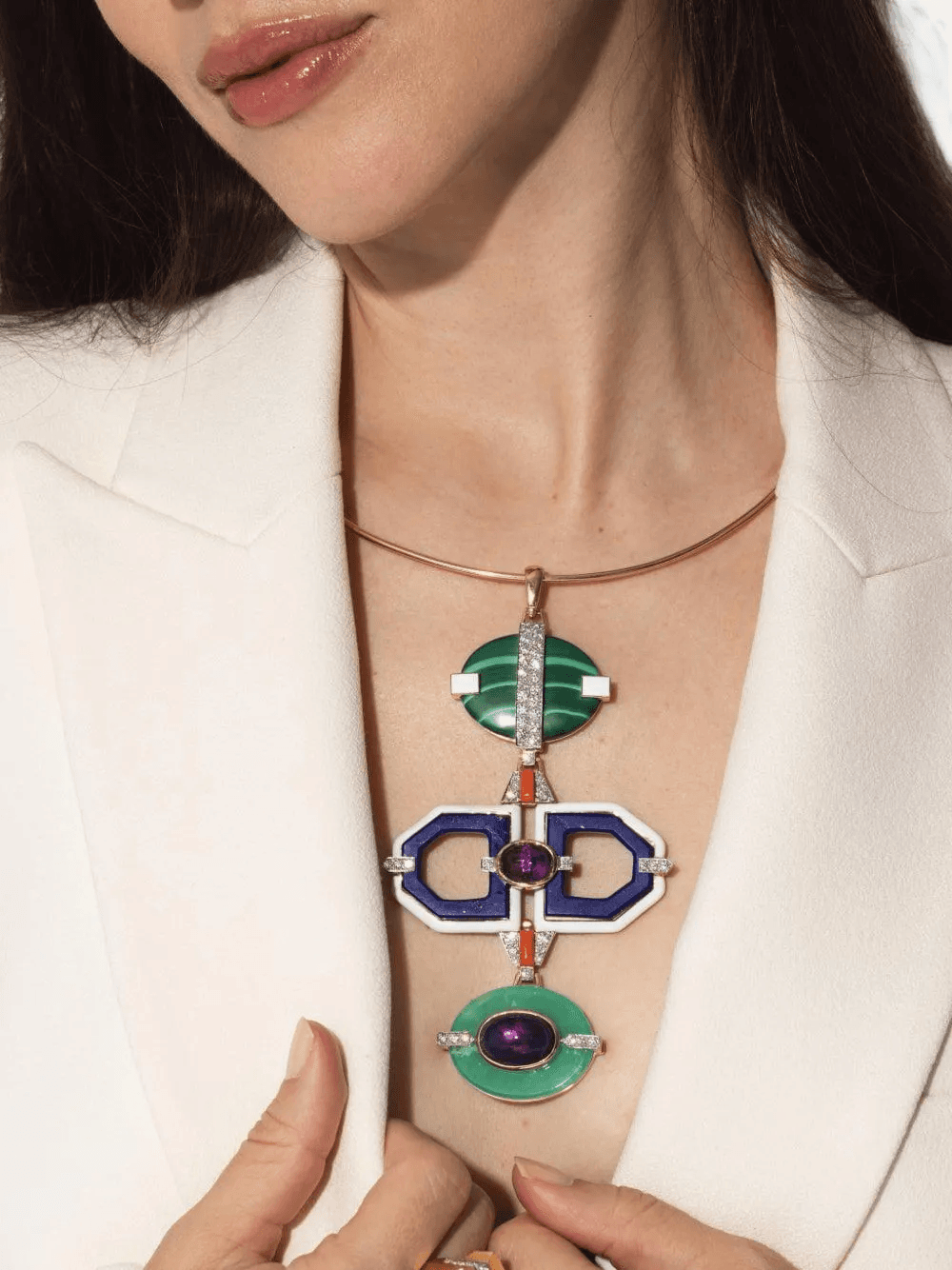 wire-design necklace - Image 1