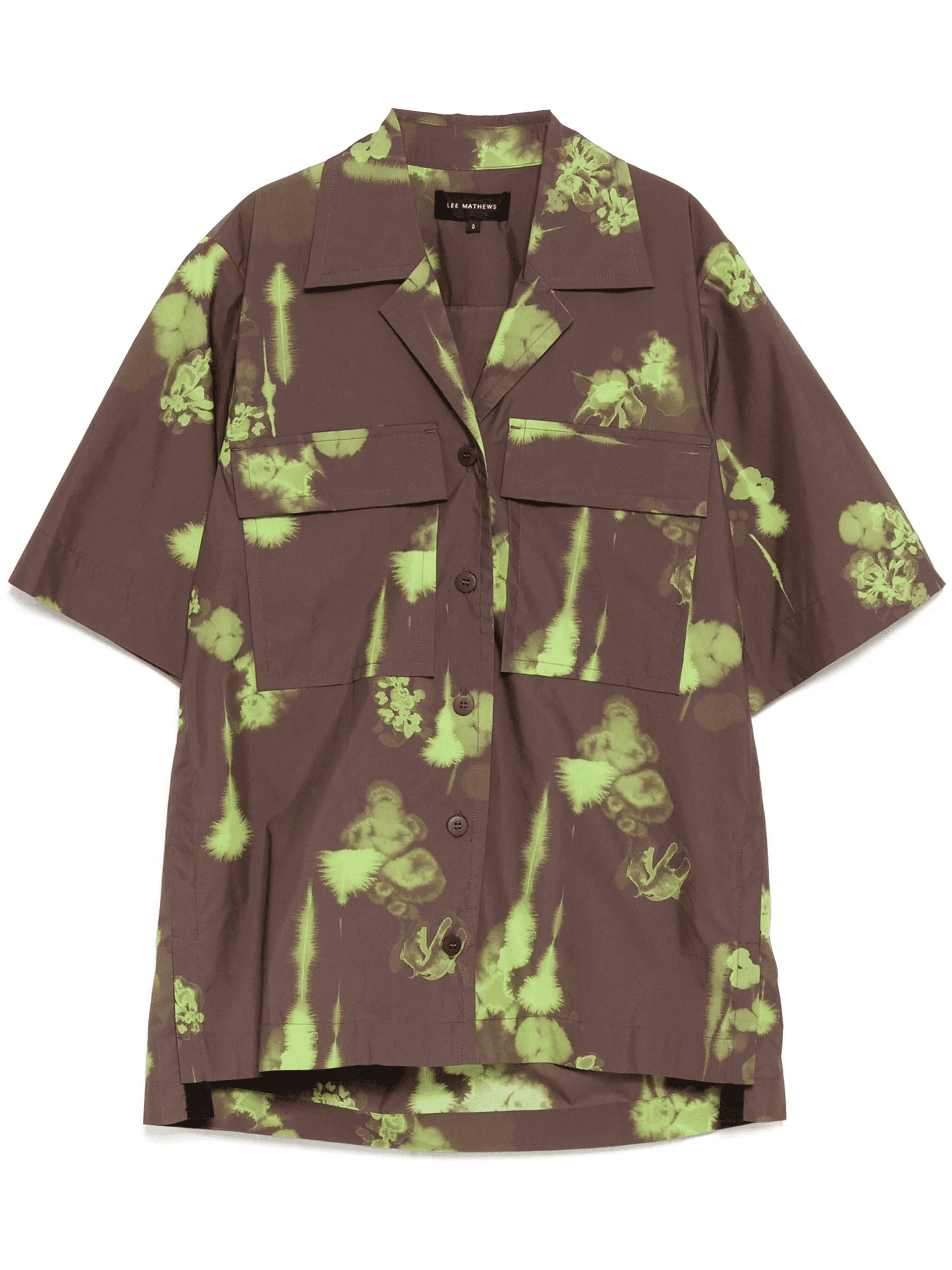 all-over graphic print shirt - Image 1