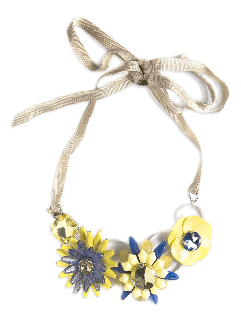 Margaret floral-embellishment necklace - Image 1