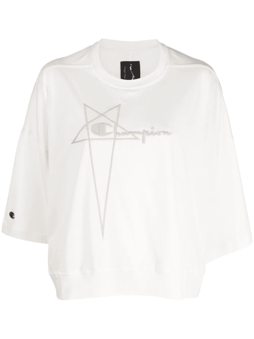Tommy logo-embroidered cotton T-shirt - Image 1