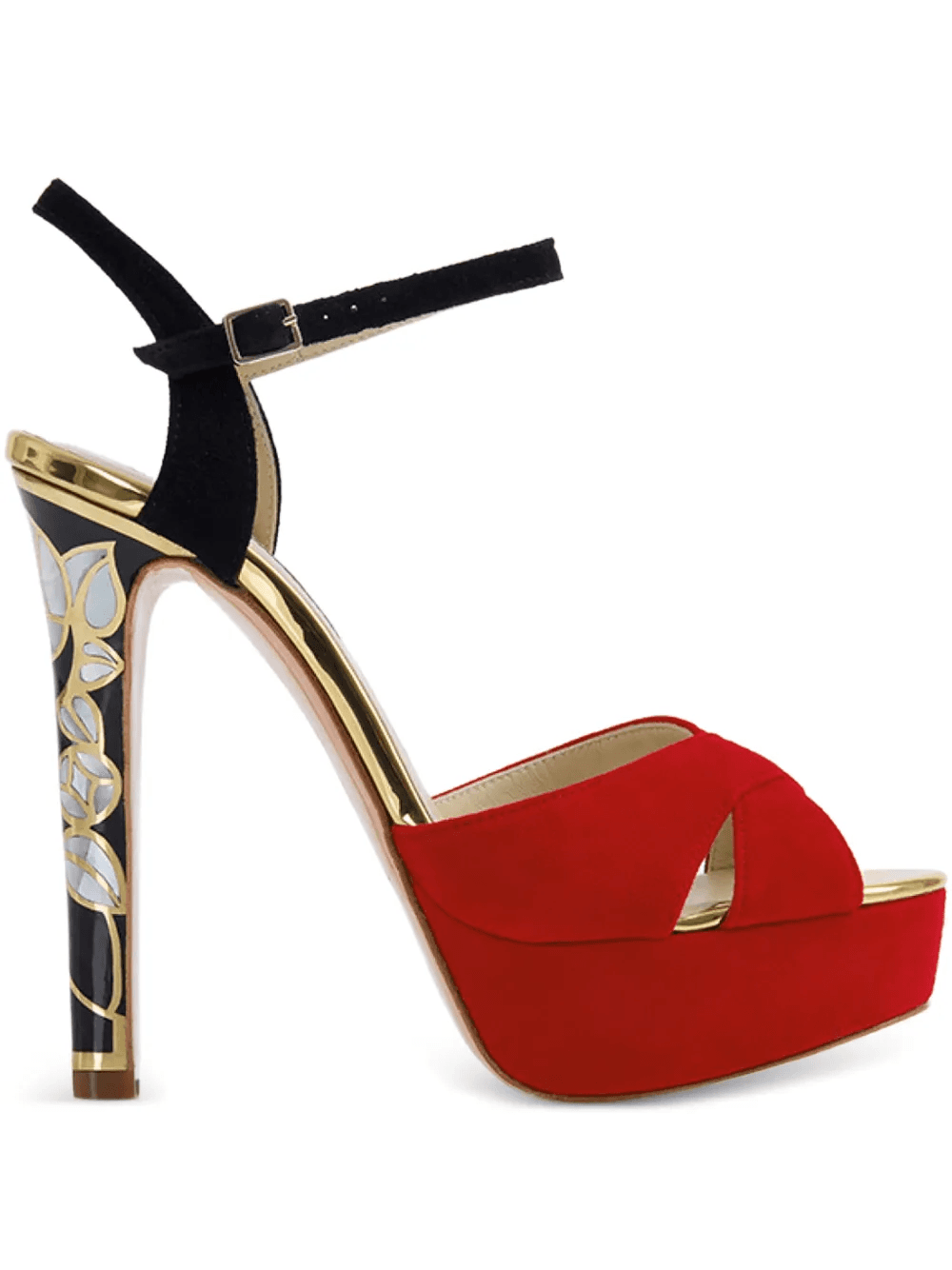 Rose In Bloom heeled sandals - Image 1