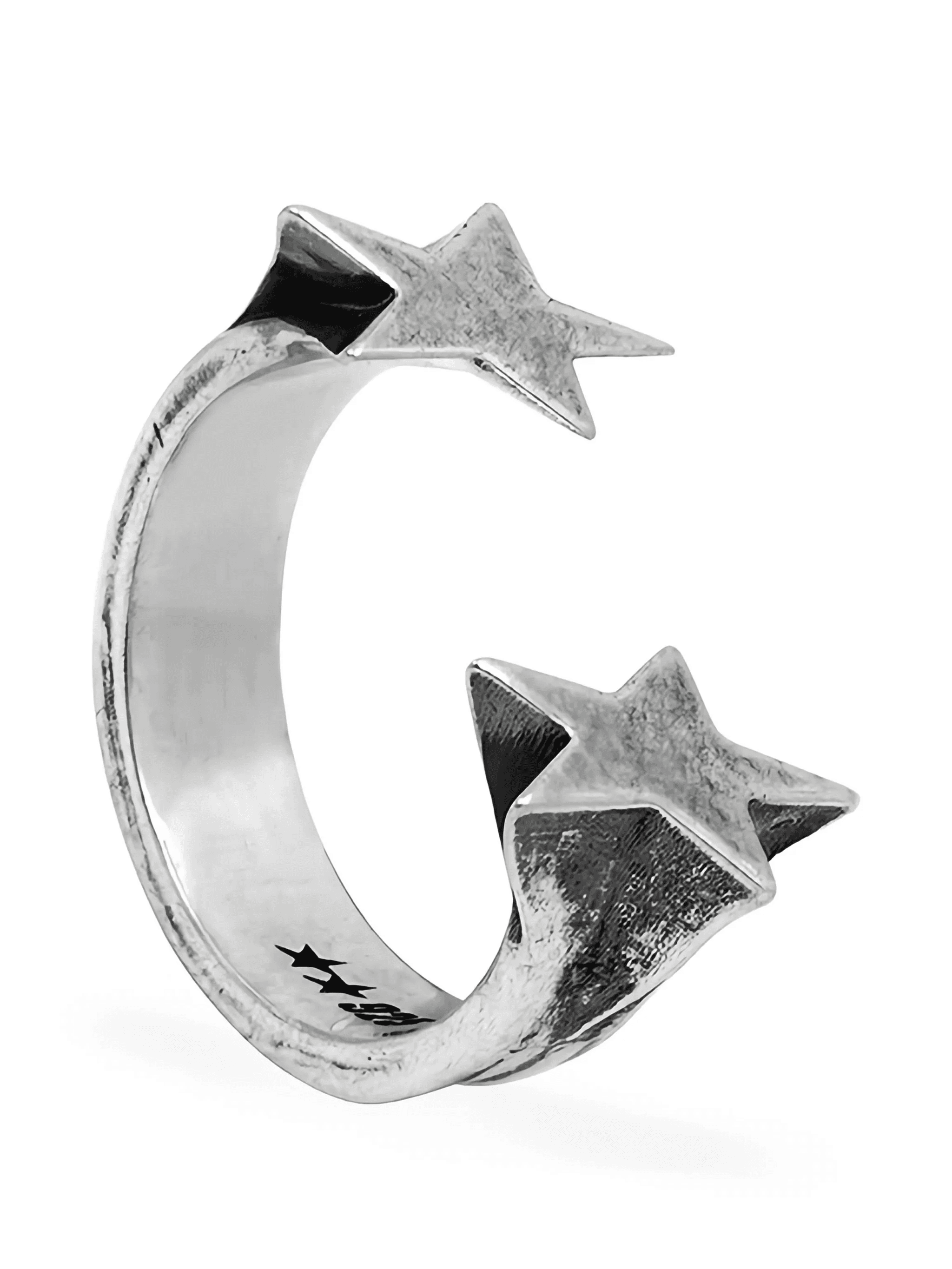 star sterling silver ring - Image 1