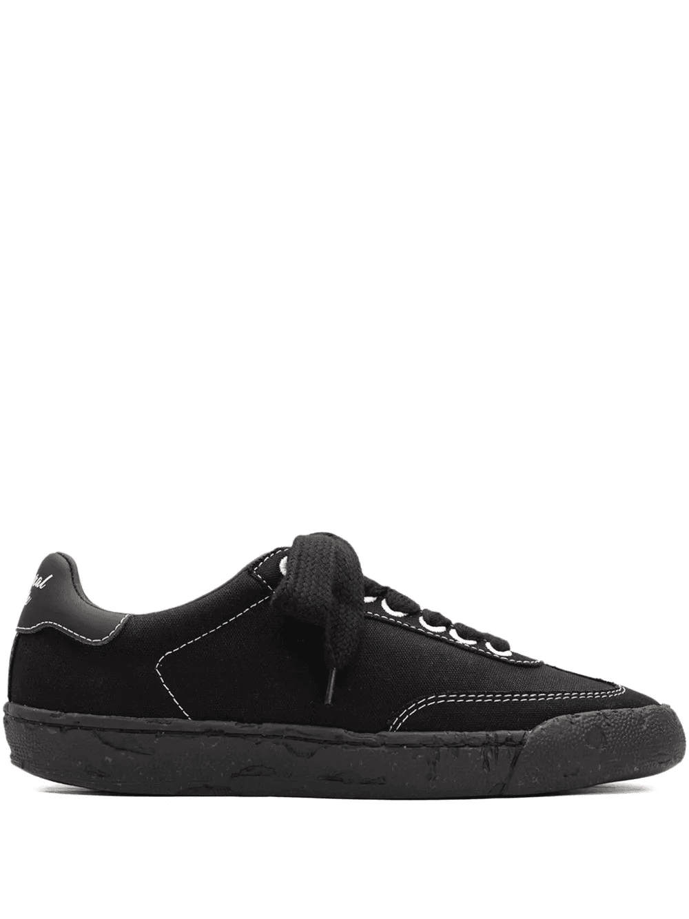 canvas low-top sneakers - Image 1
