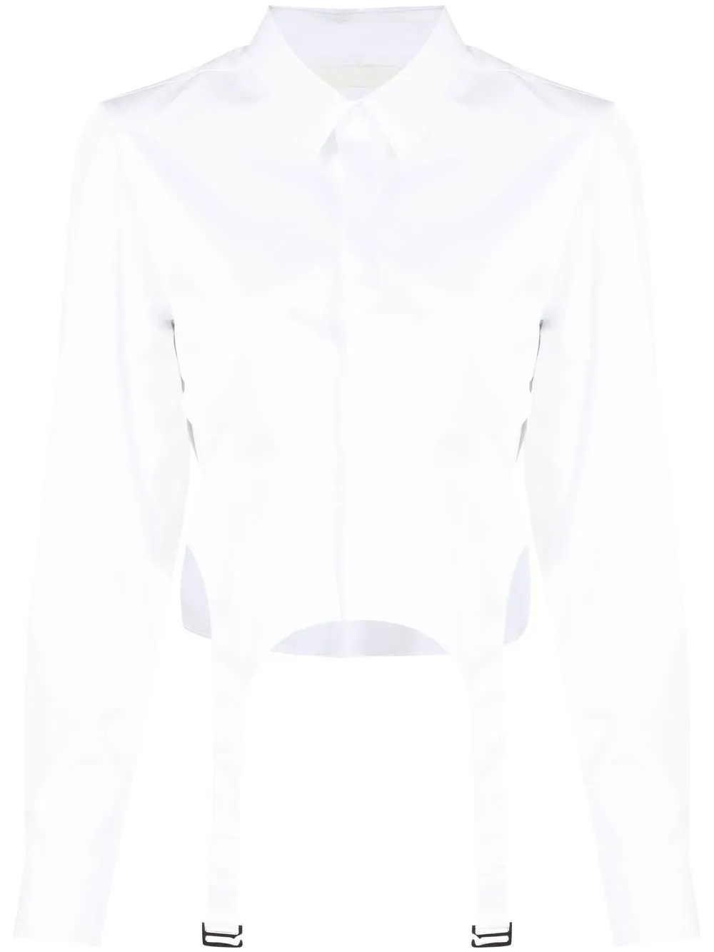Garter bib long-sleeve shirt - Image 1