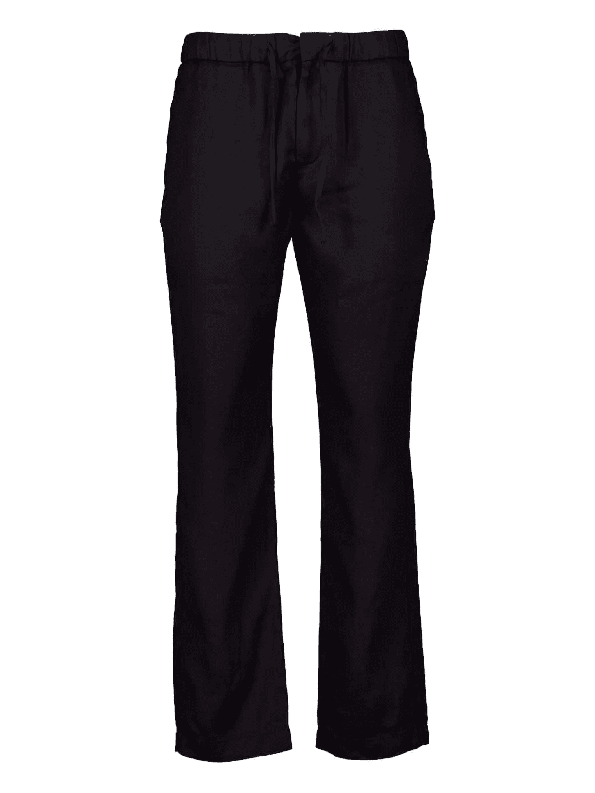 linen drawstring trousers - Image 1