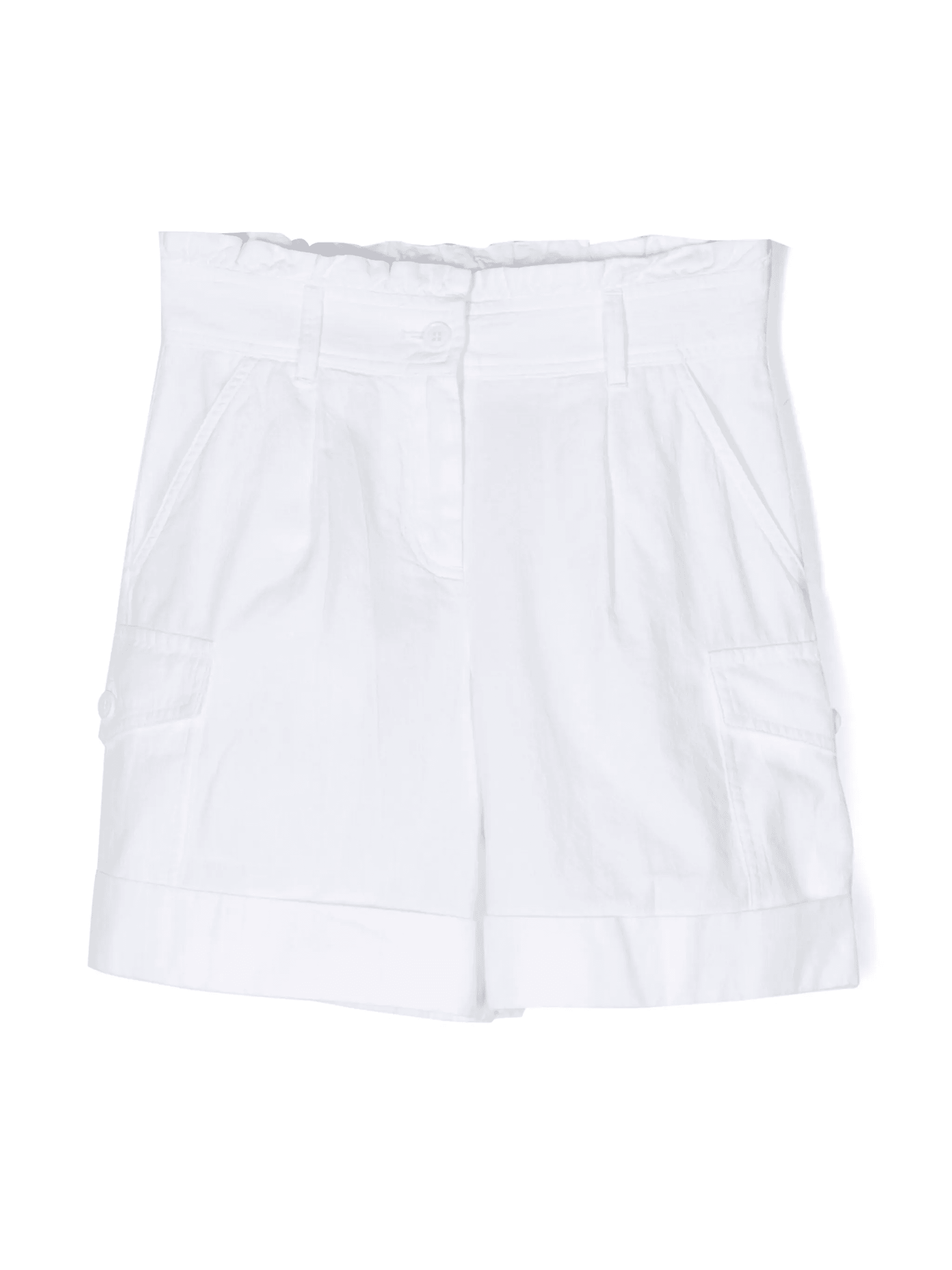 paperbag-waist shorts - Image 1