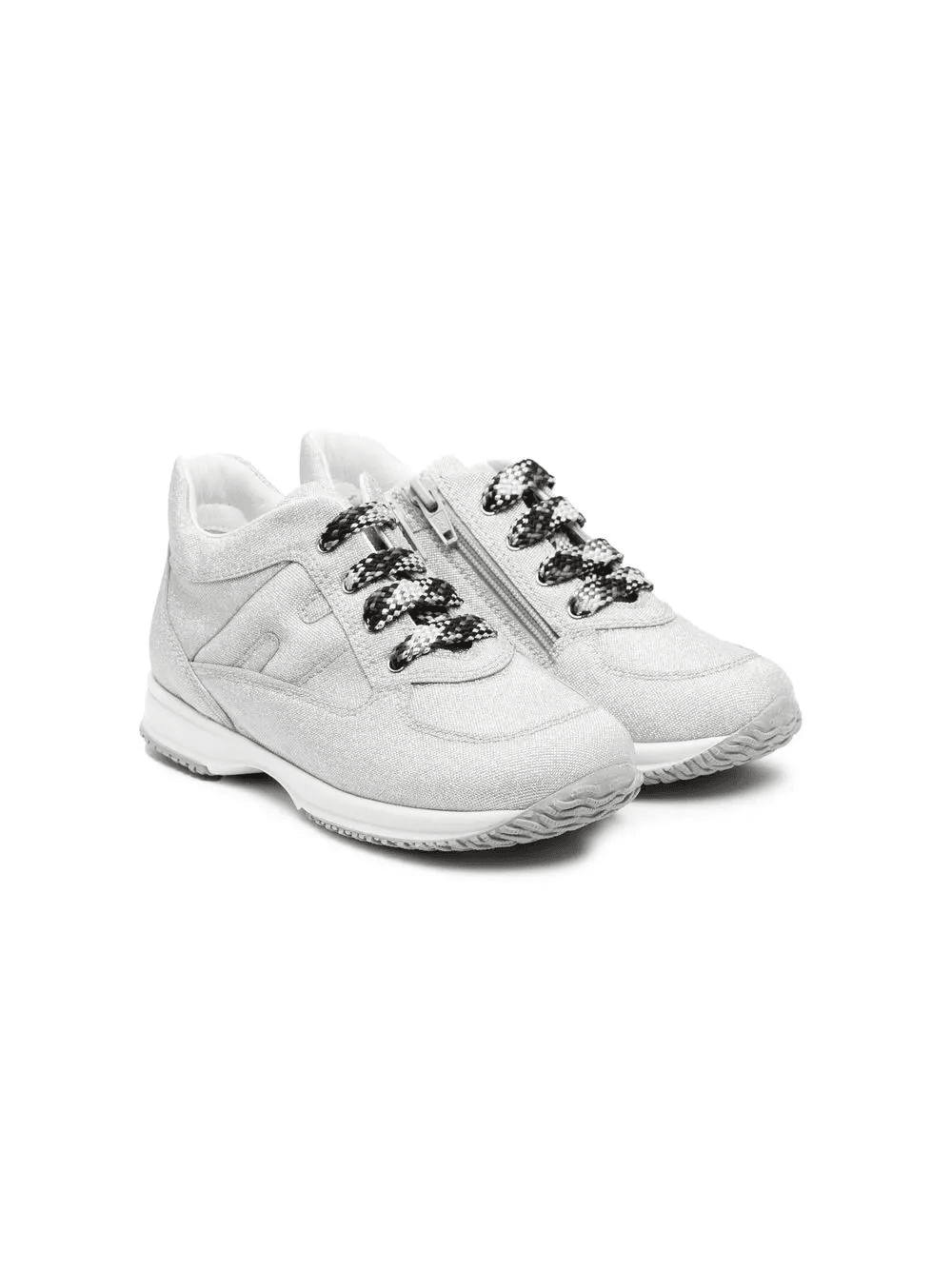 H-embroidered sneakers - Image 1