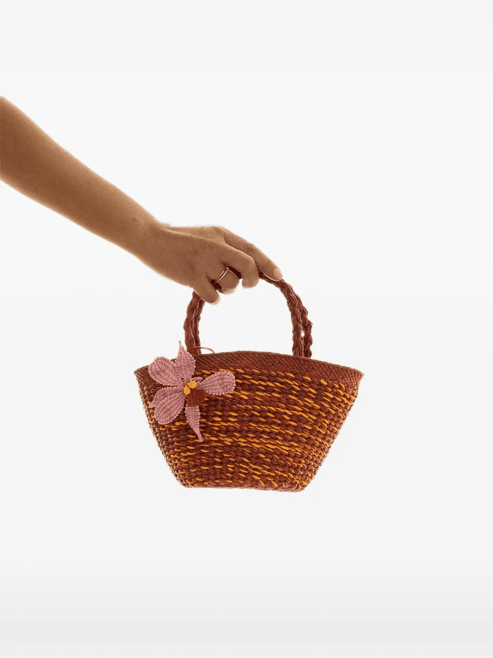 flower-detail tote bag - Image 1