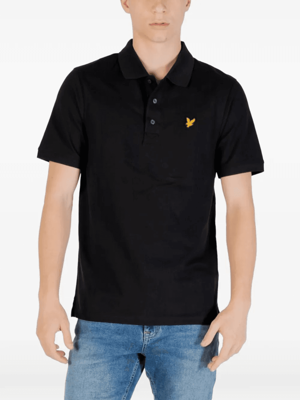 embroidered logo polo shirt - Image 1