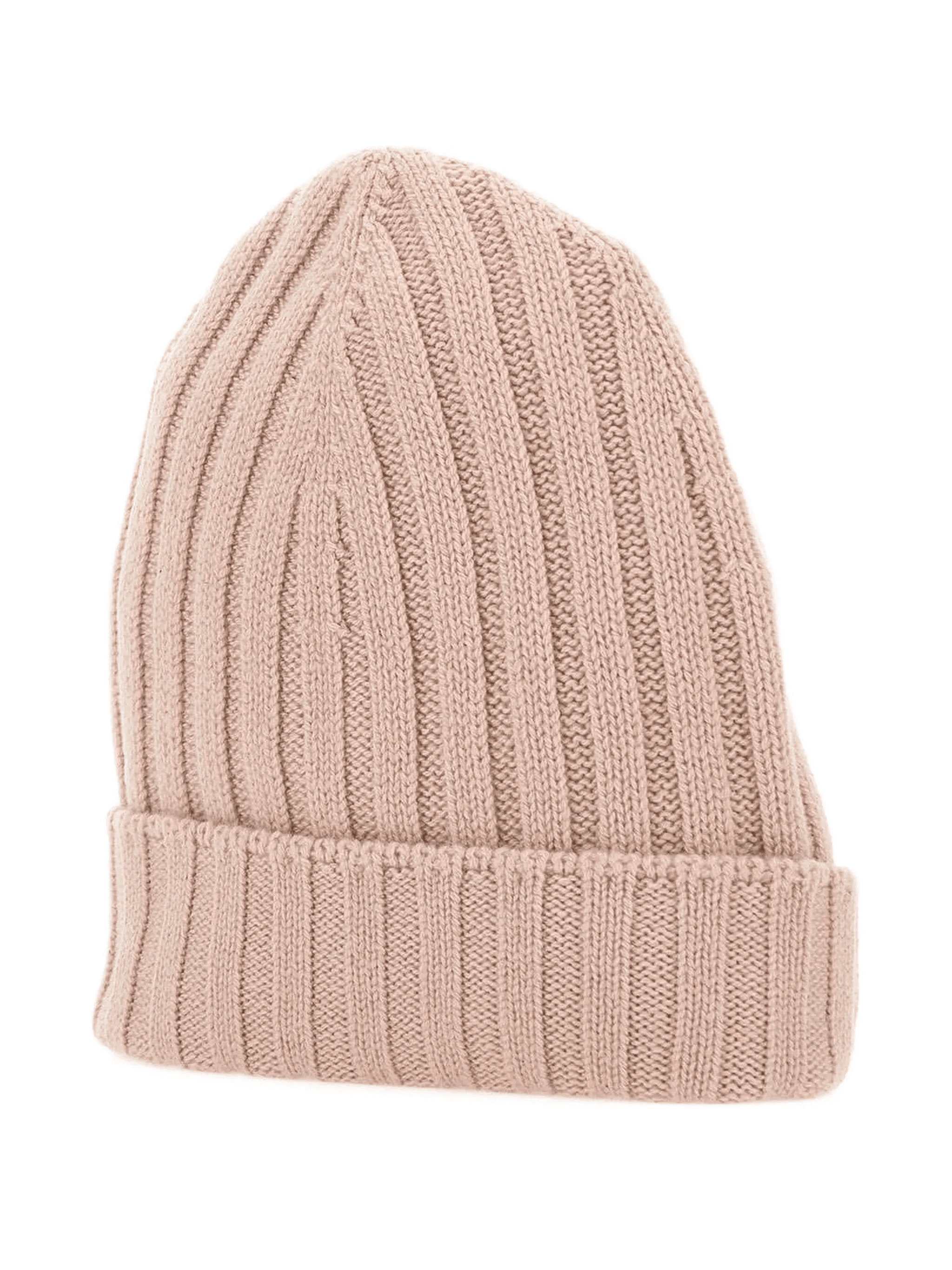 ribbed beanie hat - Image 1