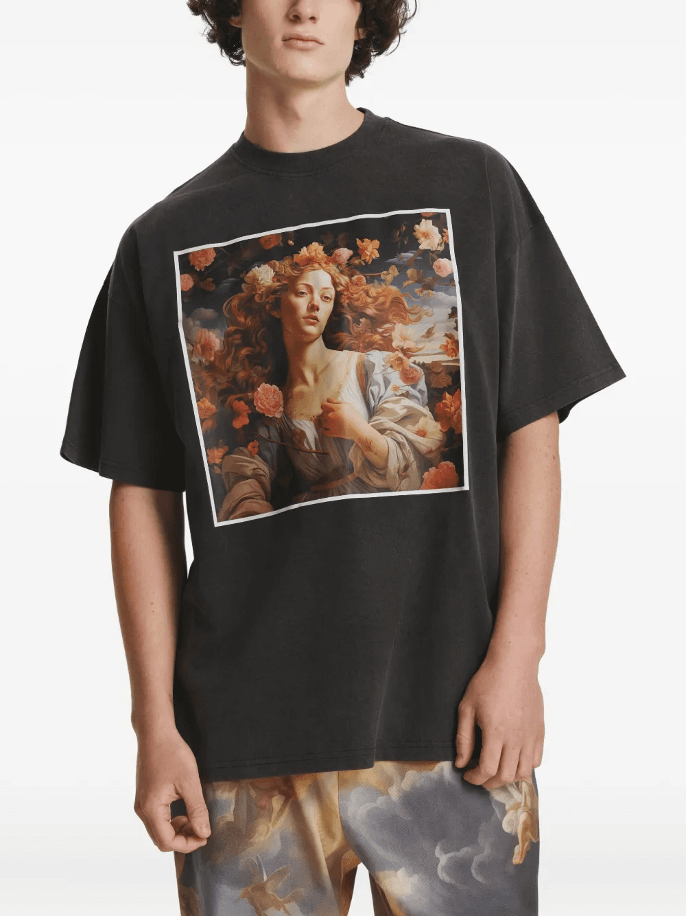 Primavera graphic-print T-shirt - Image 1