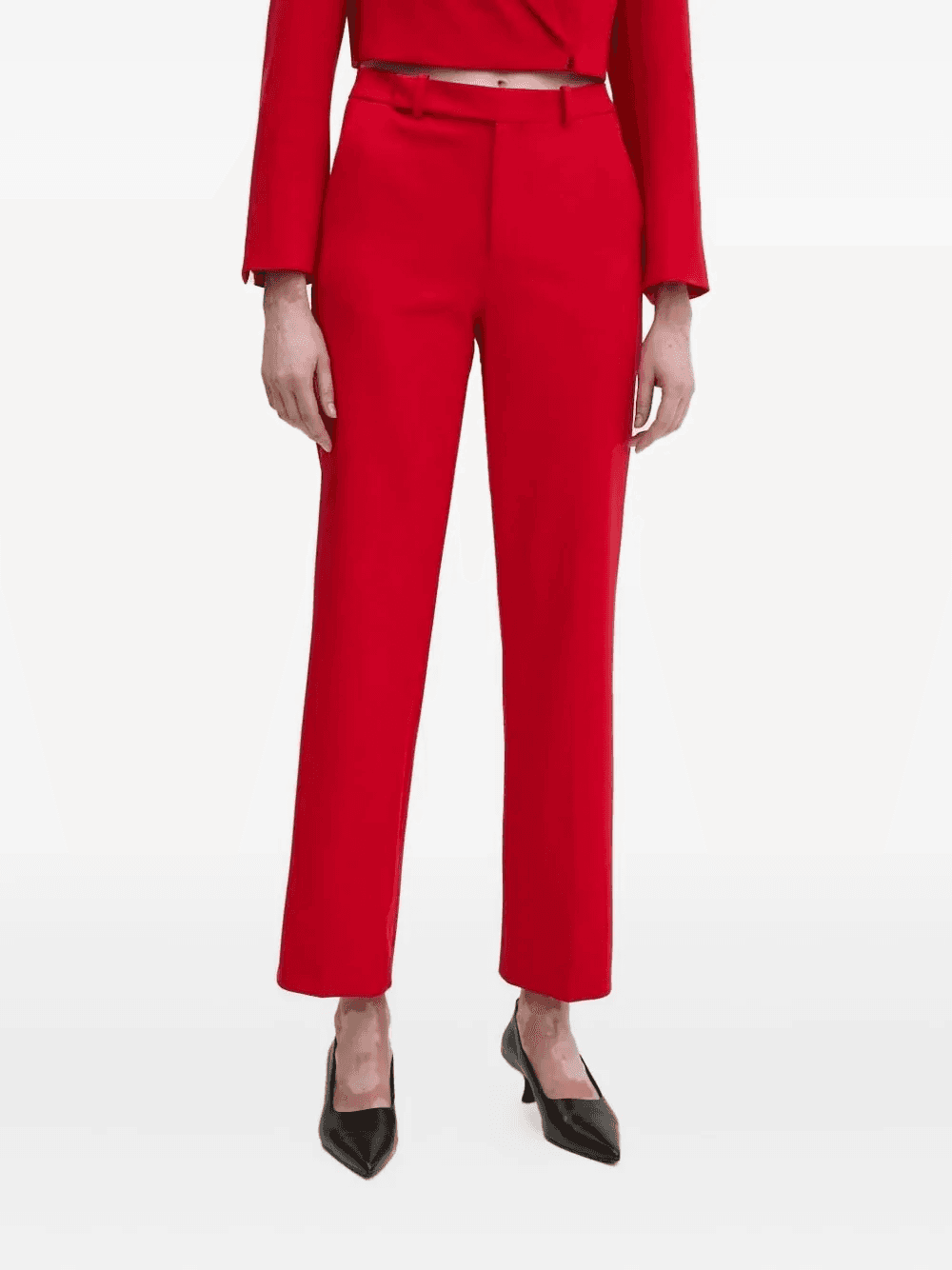 high-waisted trousers - Image 1