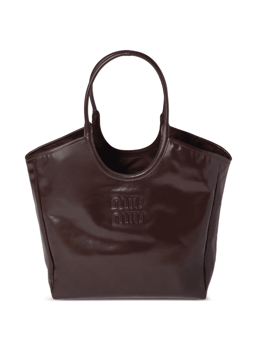 Ivy leather tote bag - Image 1