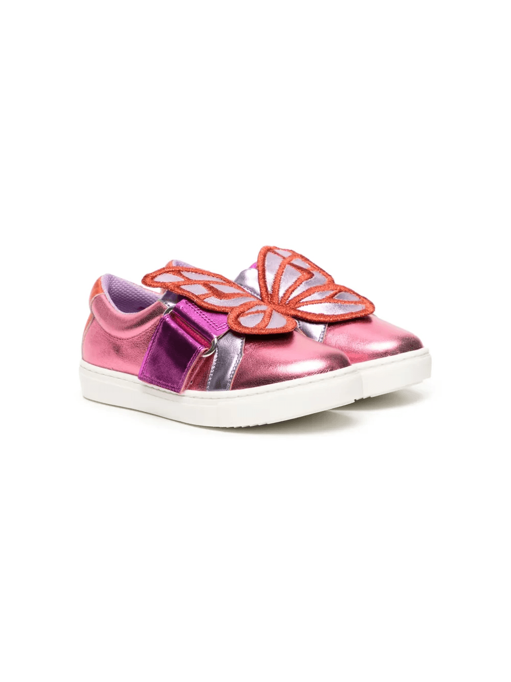 Butterfly panelled sneakers - Image 1