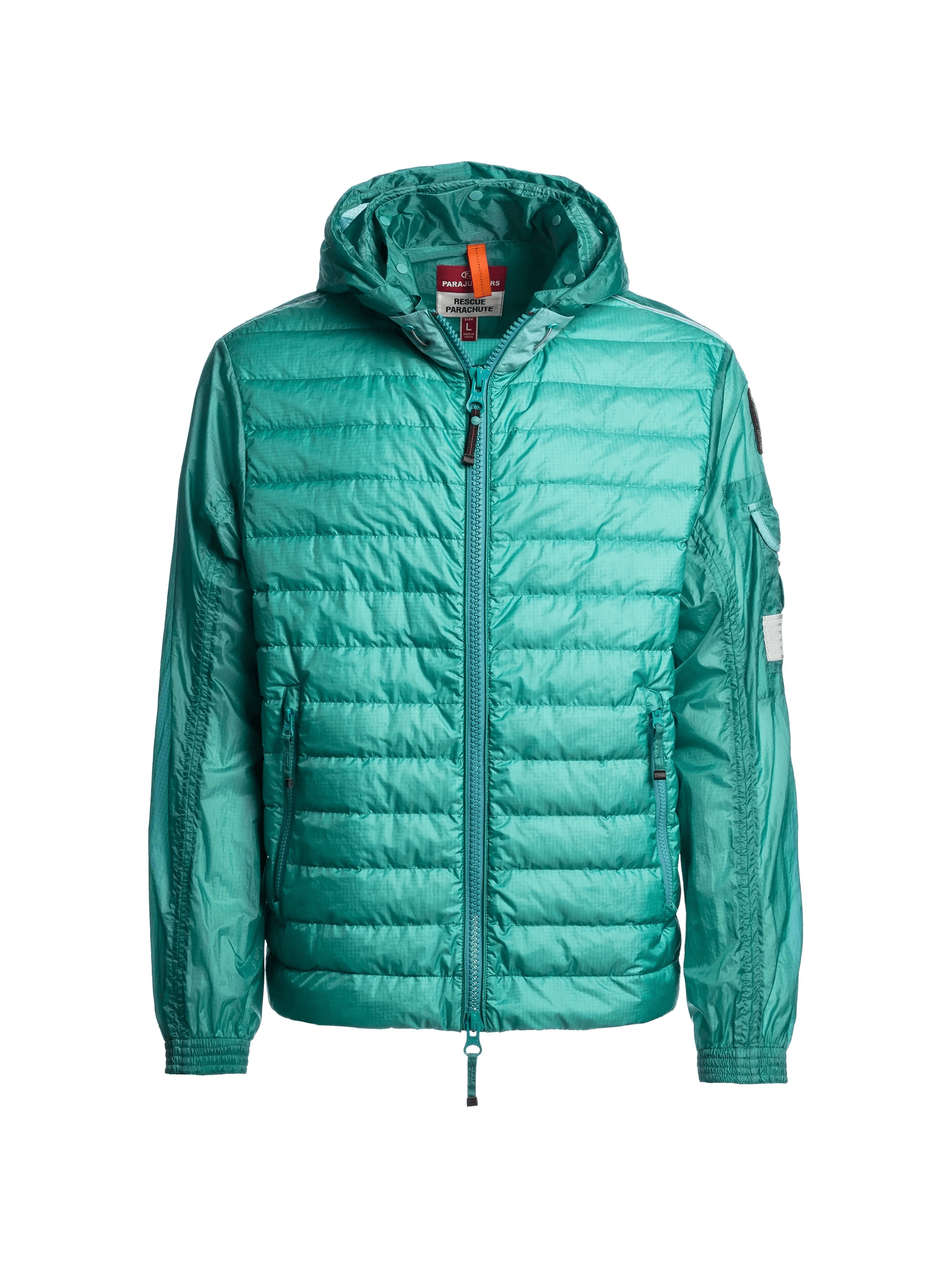 hooded quilted jacket - Image 1