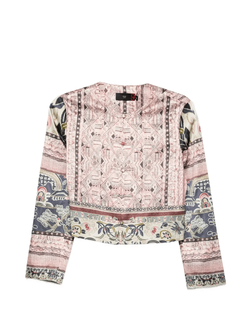 floral-detail shirt - Image 1