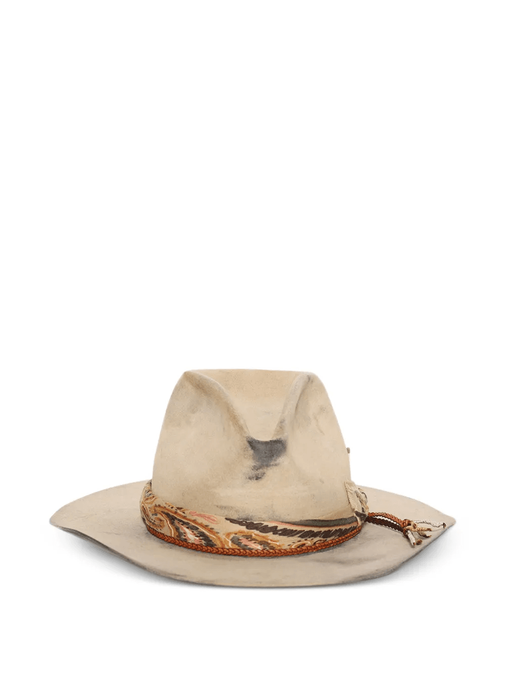 Mustang tasseled trim felt hat - Image 1