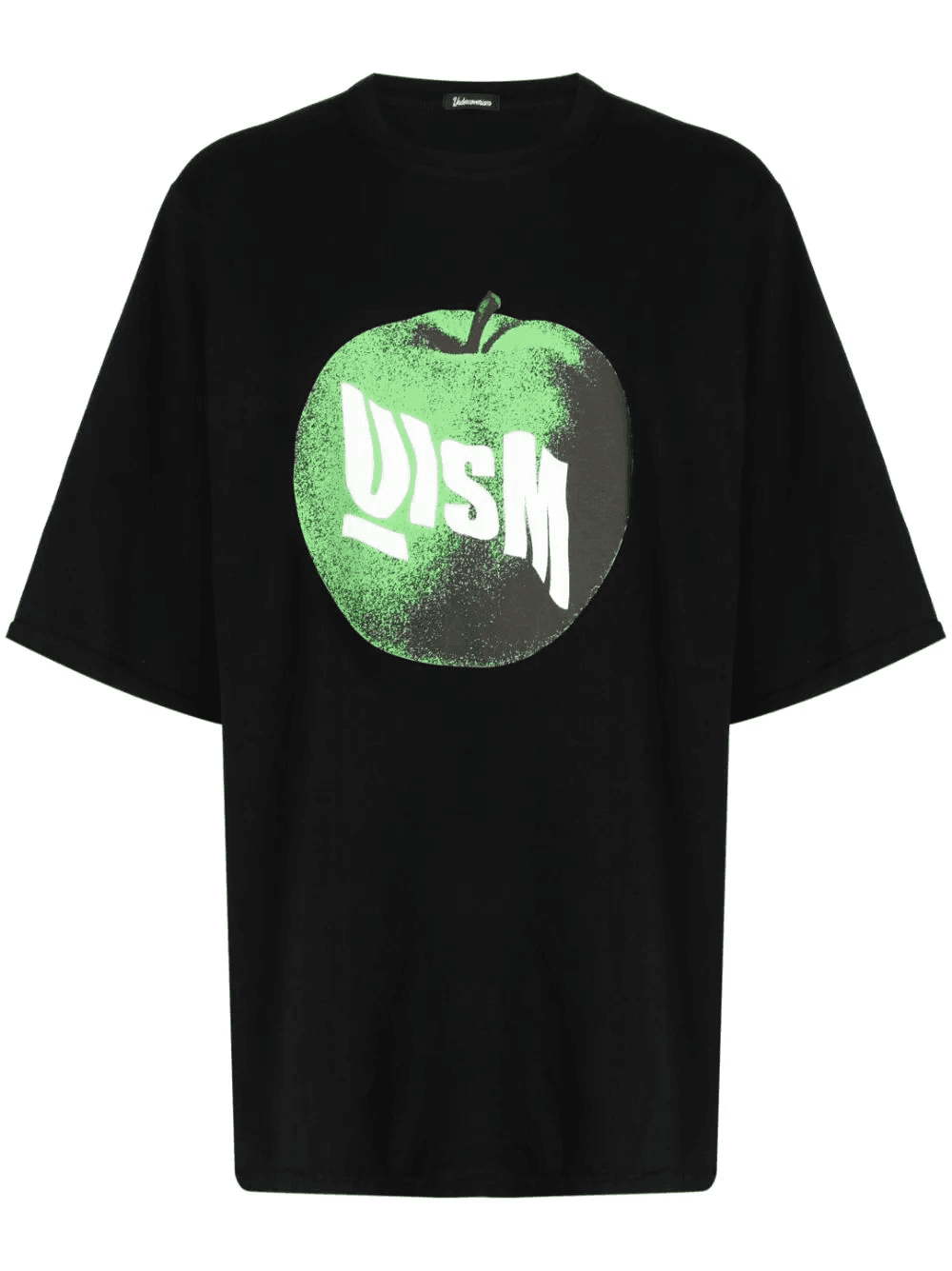 Apple-print cotton T-shirt - Image 1