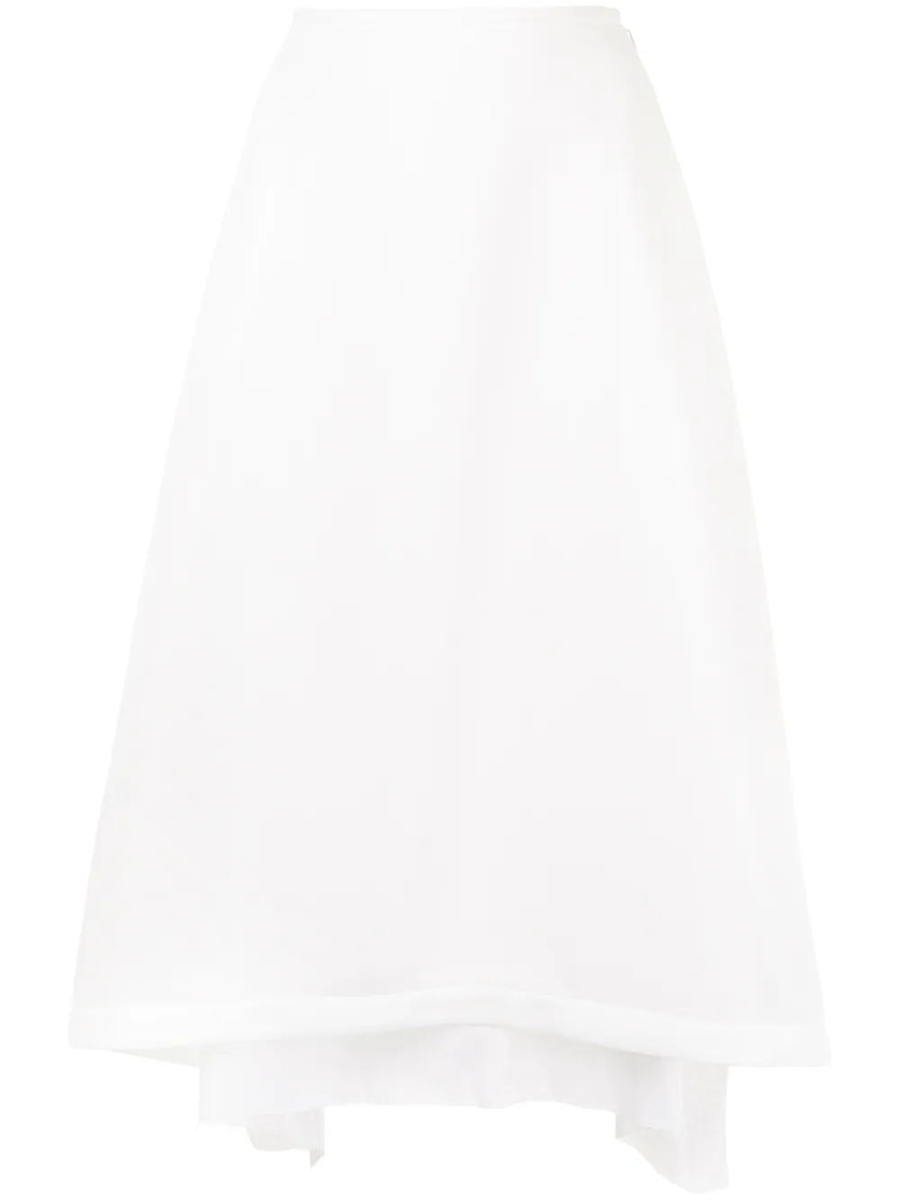 jersey knit flared skirt - Image 1