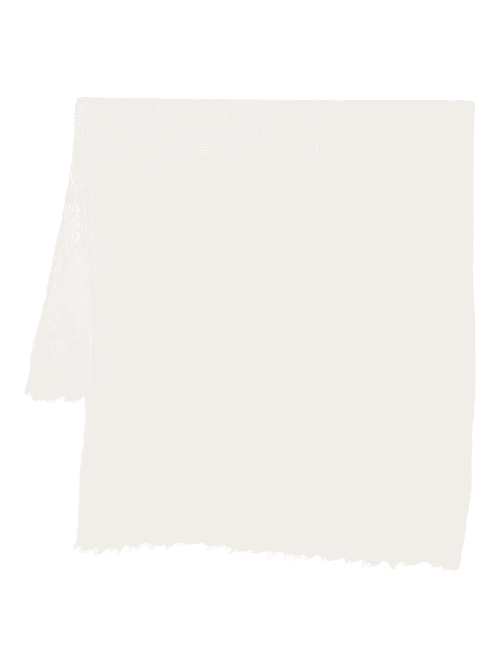 frayed wool scarf - Image 1