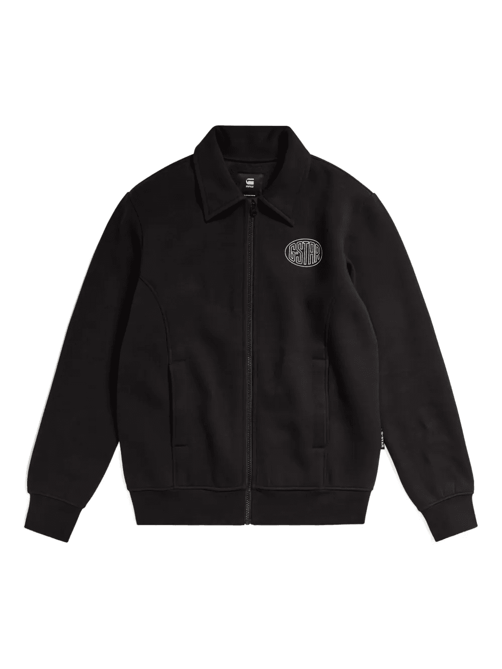 logo-embroidered zip-up sweatshirt - Image 1